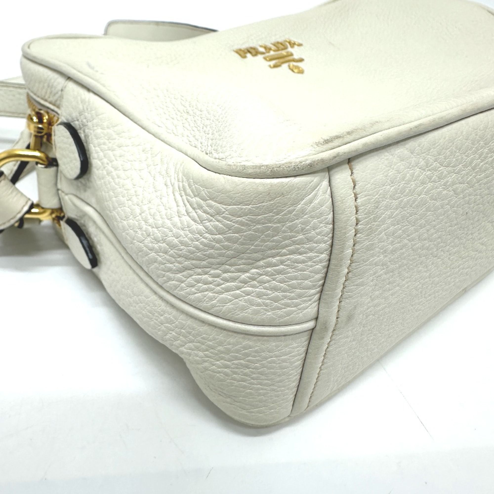 Leather Shoulder Bag (Pre-Owned) - Prada - Modalova