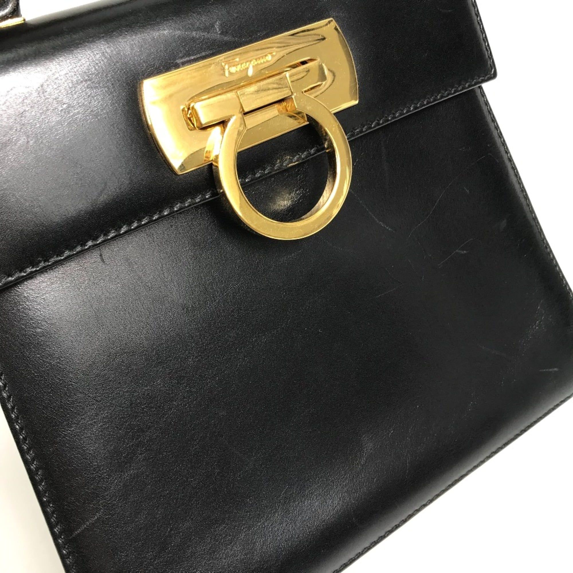 Leather Shoulder Bag (Pre-Owned) - Salvatore Ferragamo - Modalova