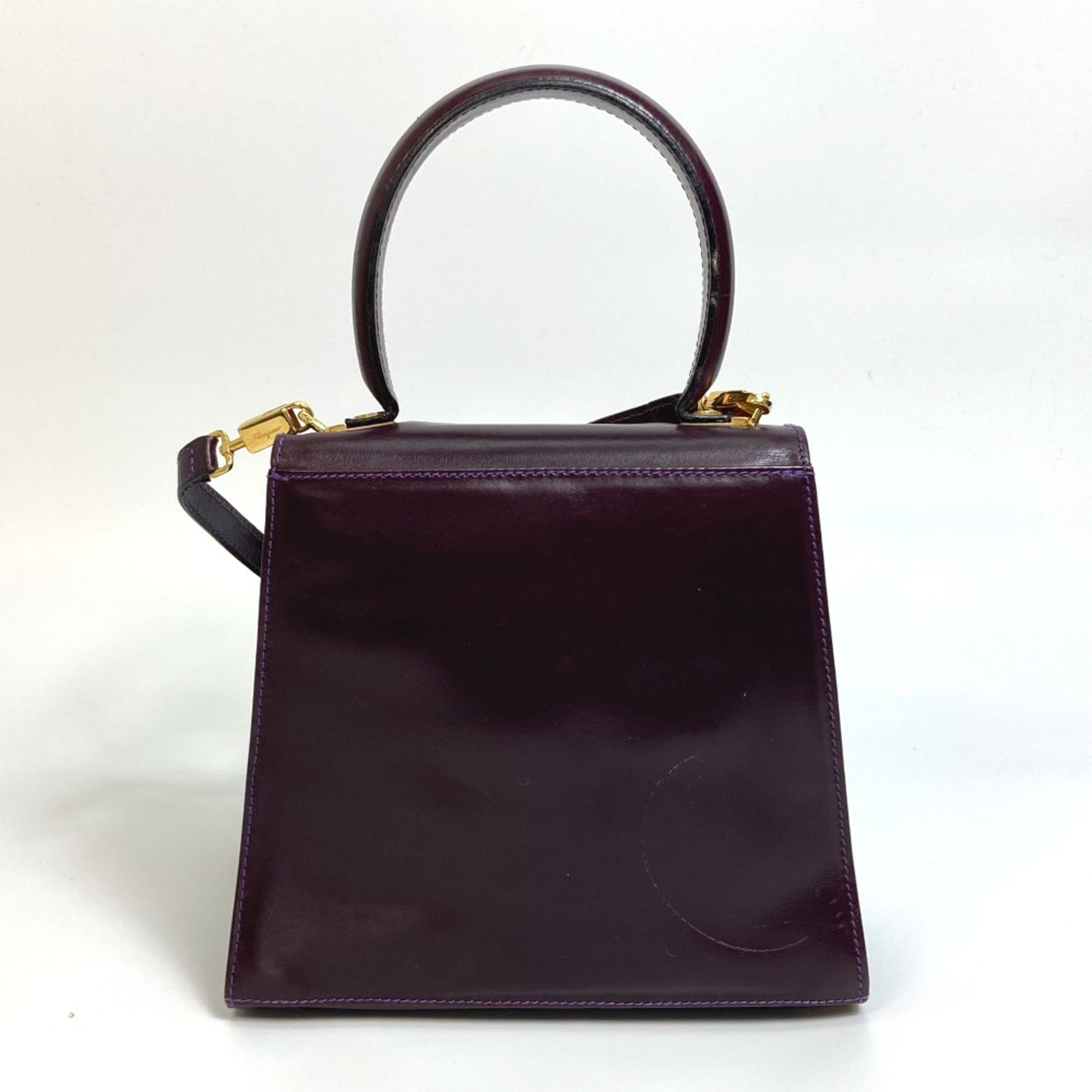 Leather Handbag (Pre-Owned) - Salvatore Ferragamo - Modalova