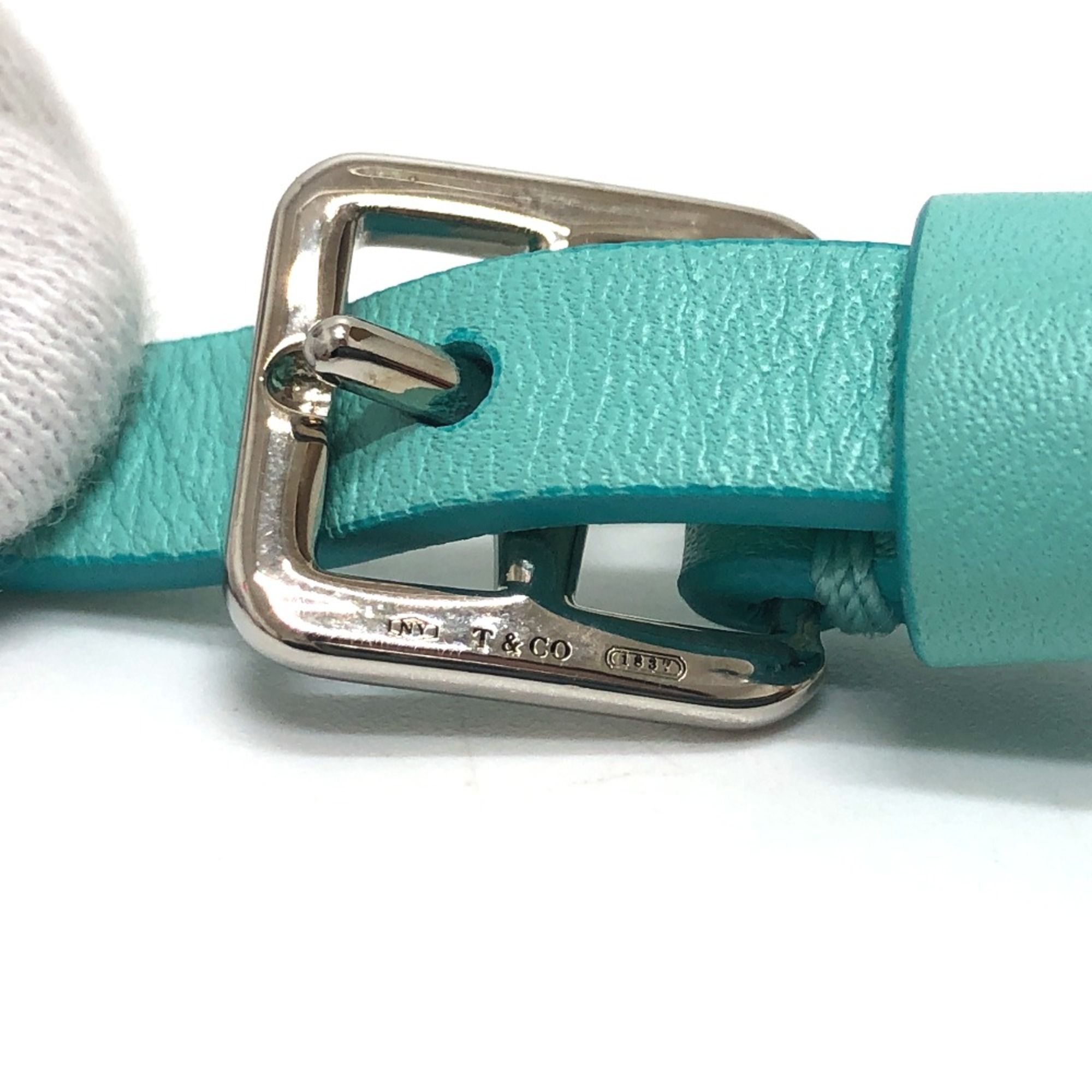 Leather Shoulder Bag (Pre-Owned) - Tiffany - Modalova
