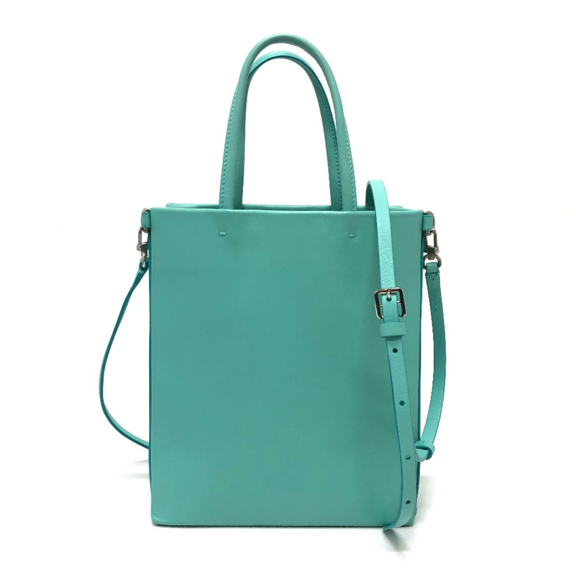 Leather Shoulder Bag (Pre-Owned) - Tiffany - Modalova