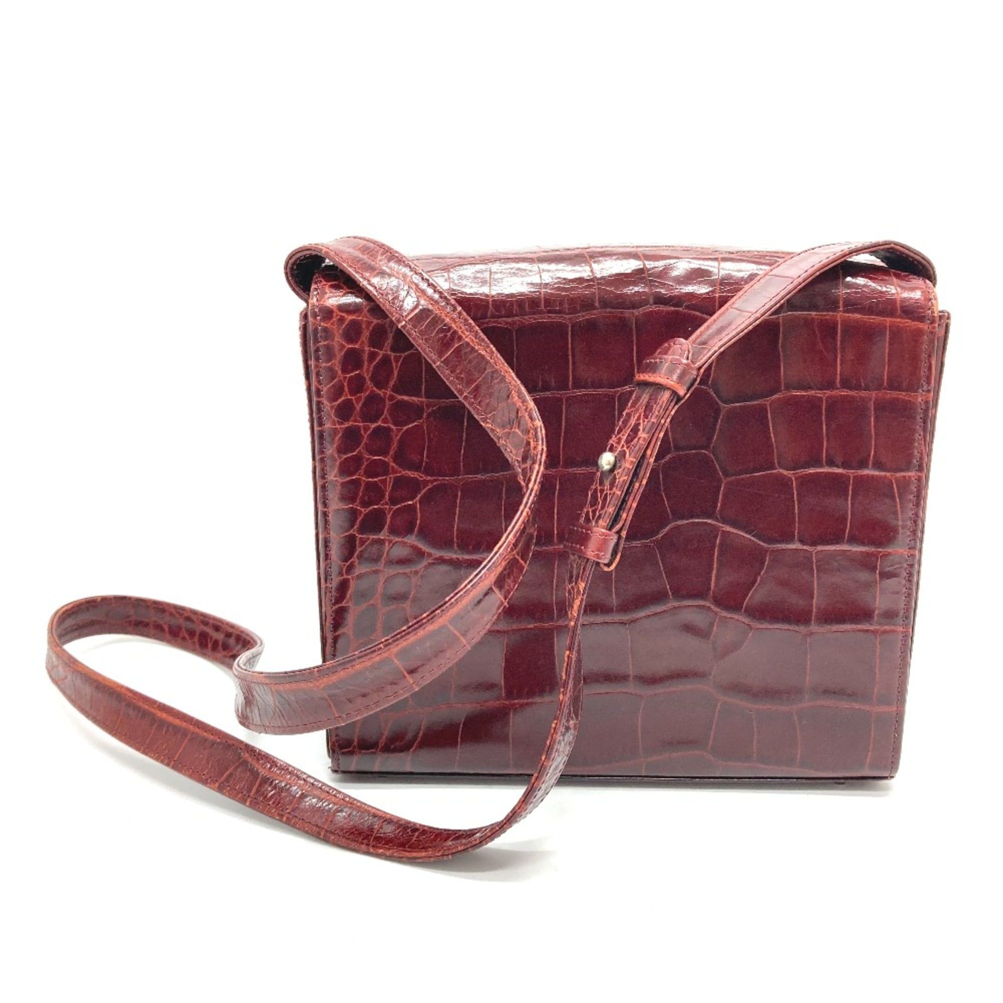 Leather Shoulder Bag (Pre-Owned) - Versace - Modalova