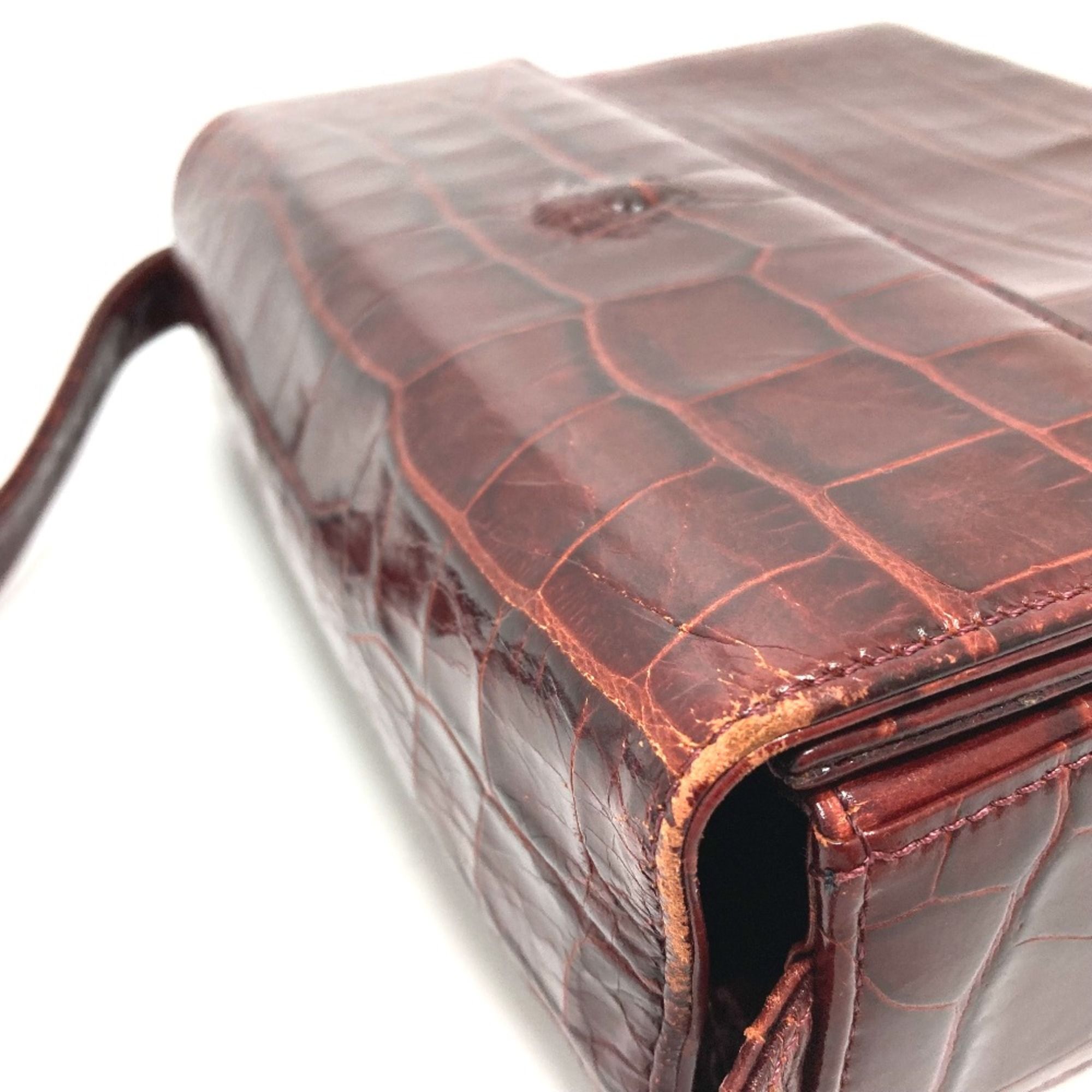 Leather Shoulder Bag (Pre-Owned) - Versace - Modalova