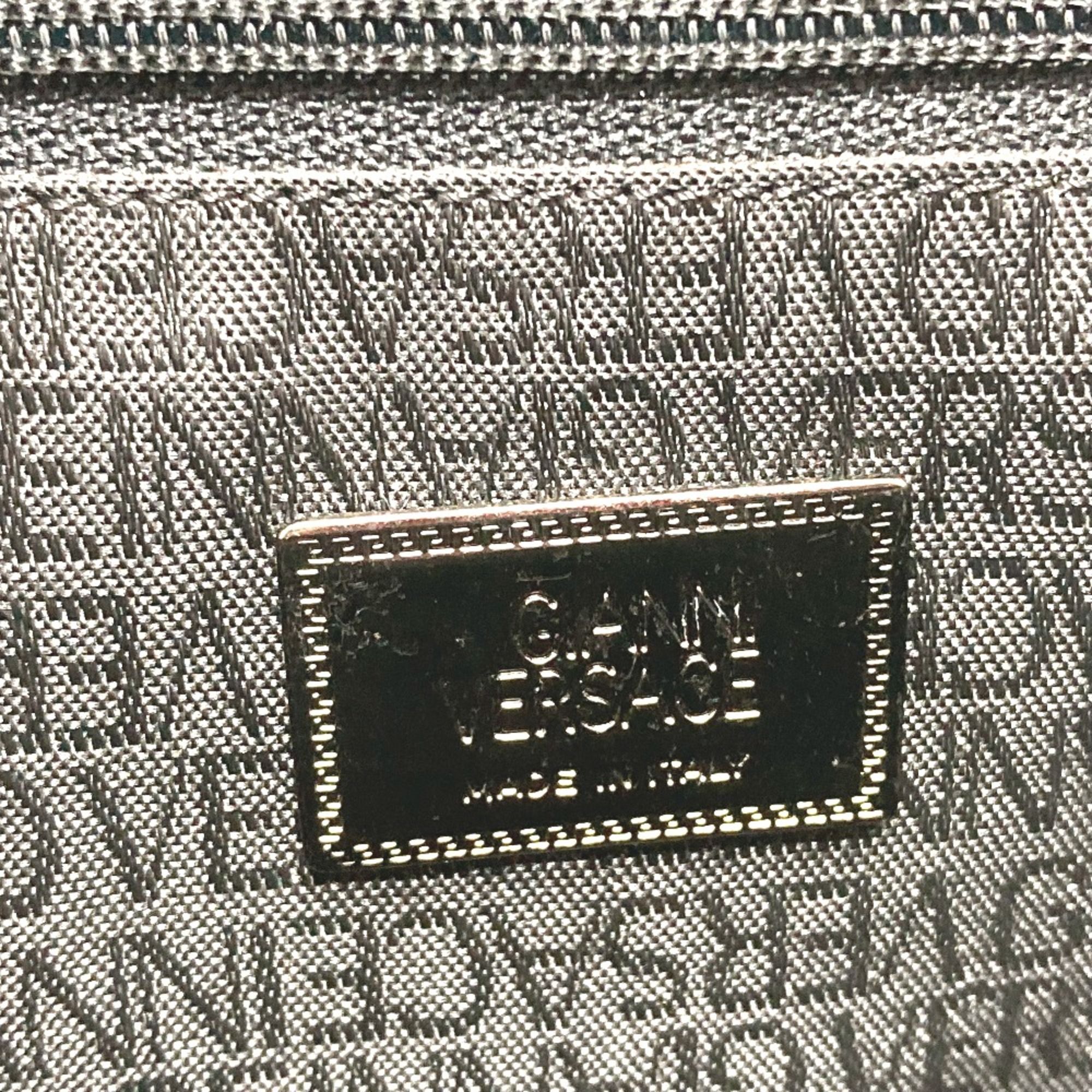Leather Shoulder Bag (Pre-Owned) - Versace - Modalova