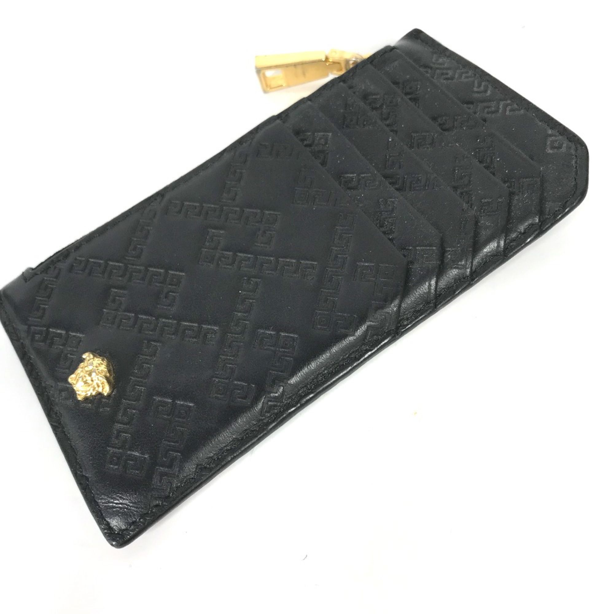 Leather Coin Purse/Coin Case (Pre-Owned) - Versace - Modalova