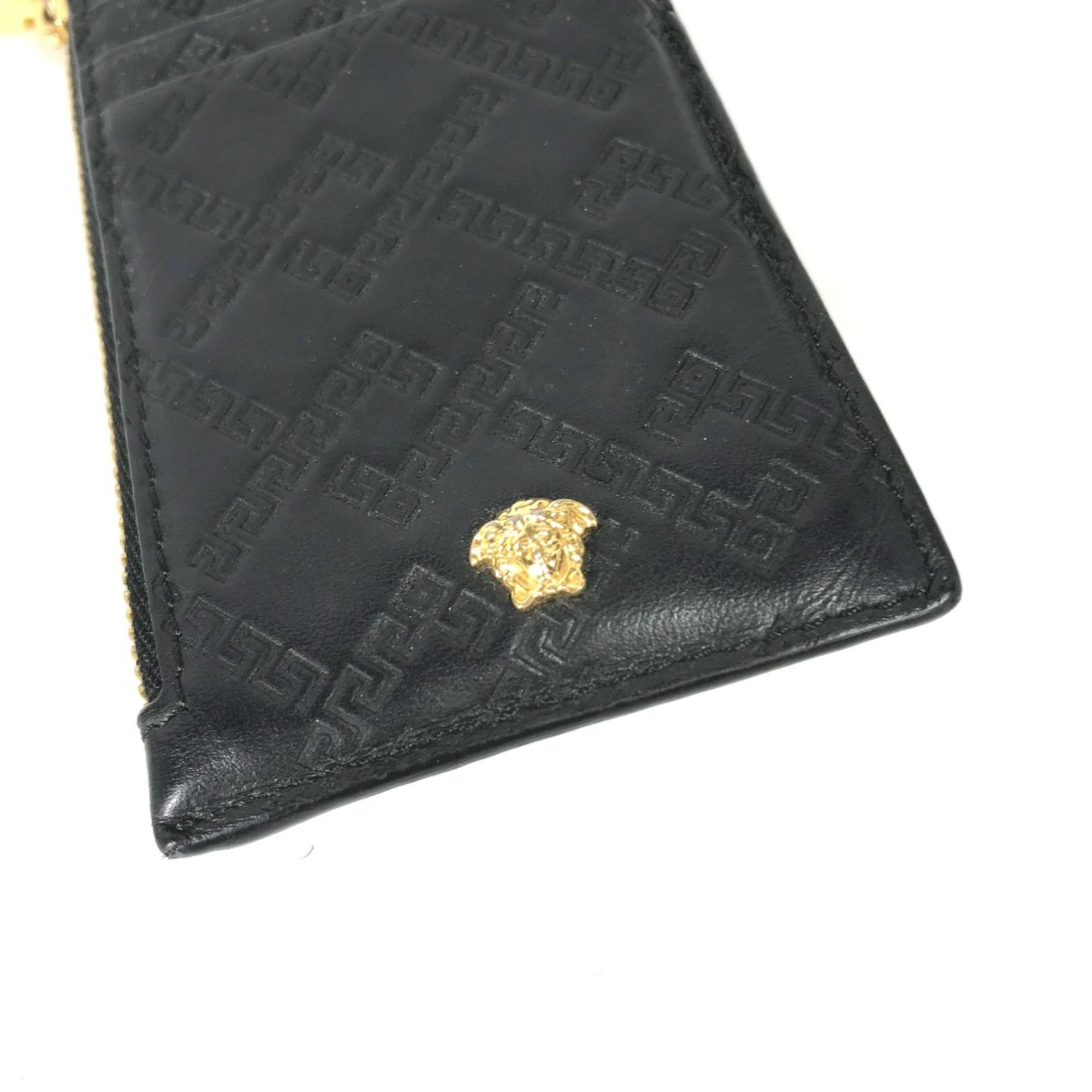 Leather Coin Purse/Coin Case (Pre-Owned) - Versace - Modalova