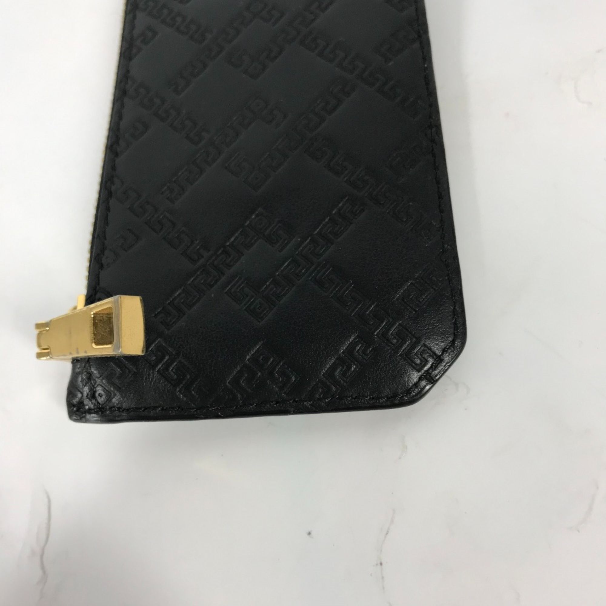 Leather Coin Purse/Coin Case (Pre-Owned) - Versace - Modalova