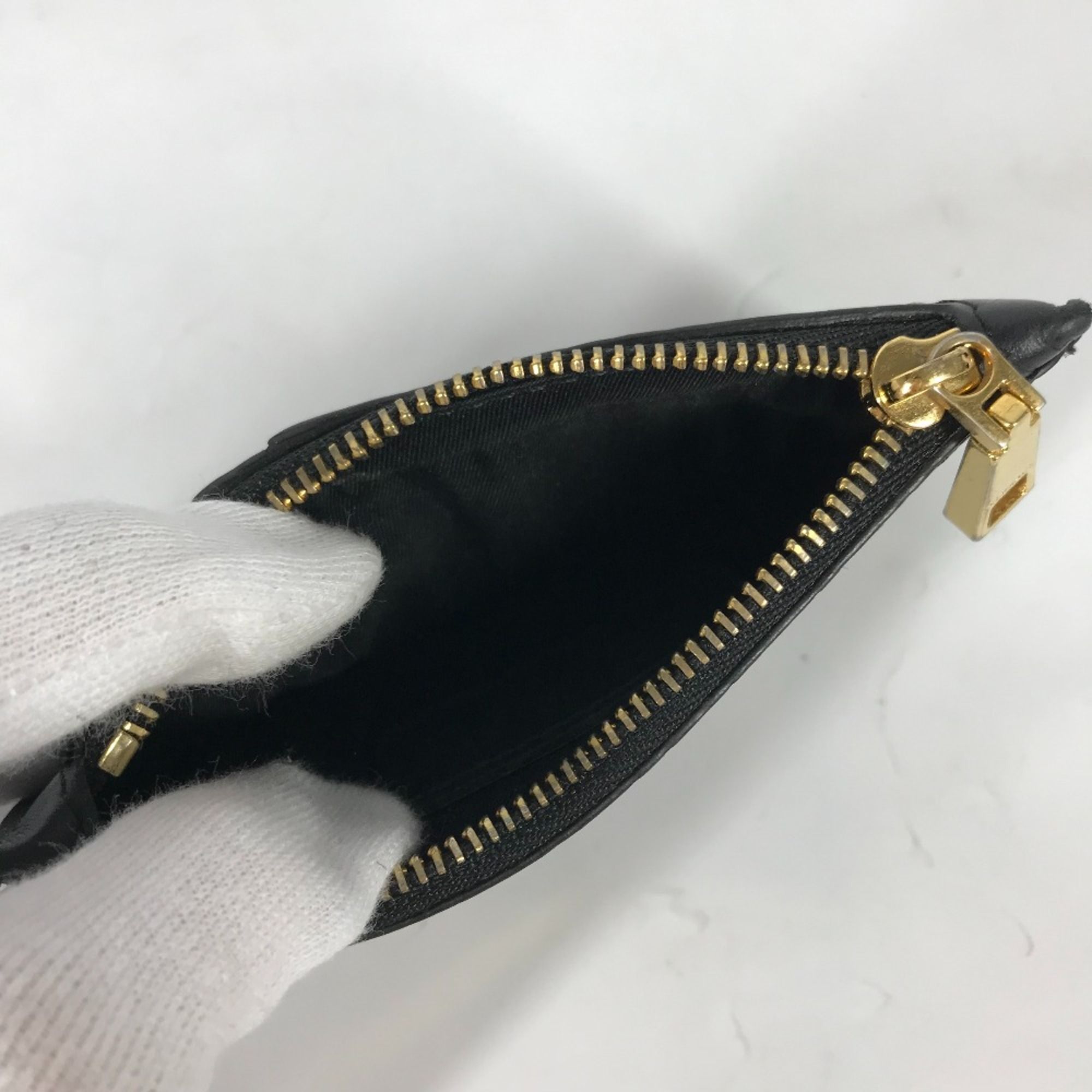 Leather Coin Purse/Coin Case (Pre-Owned) - Versace - Modalova
