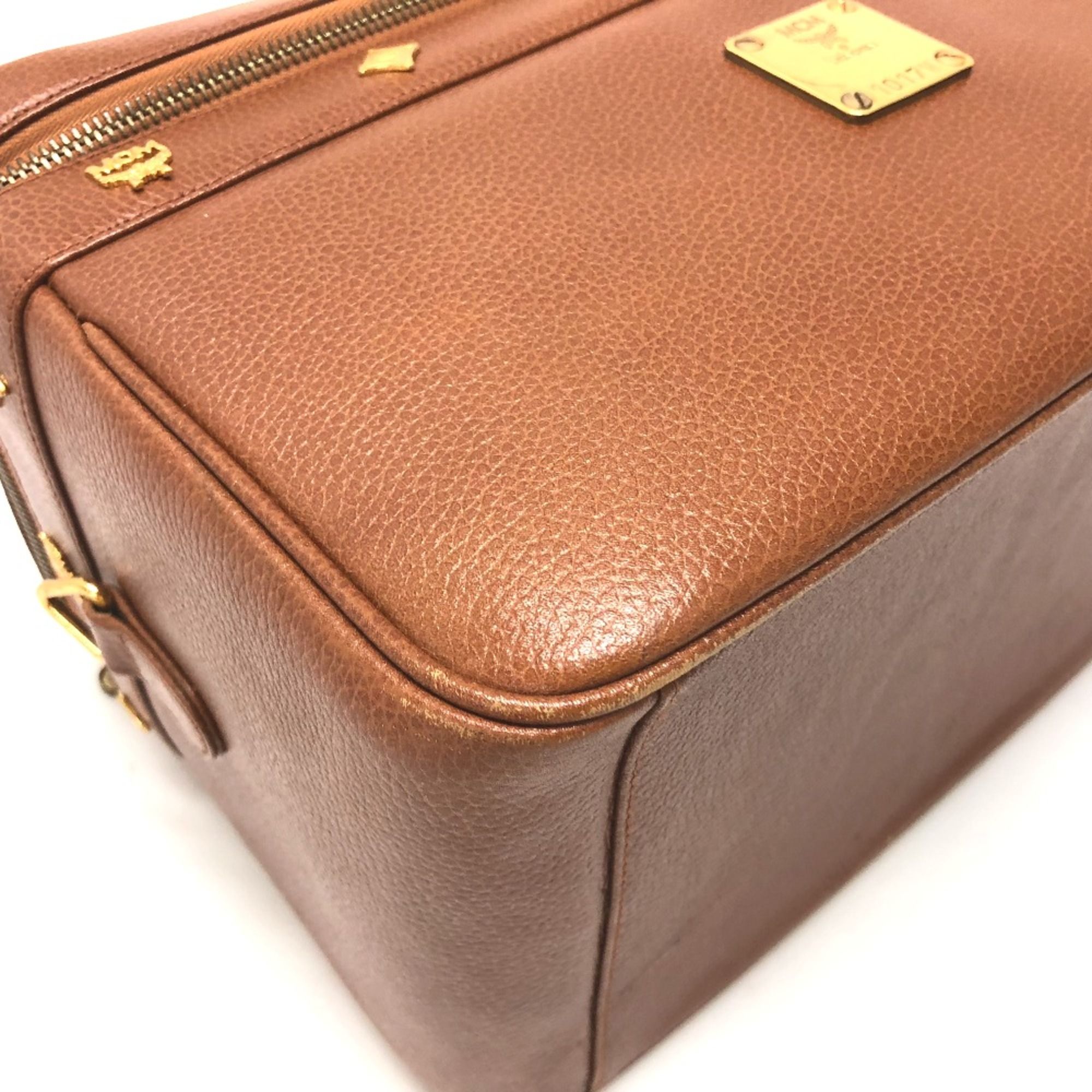 Leather Handbag (Pre-Owned) - MCM - Modalova