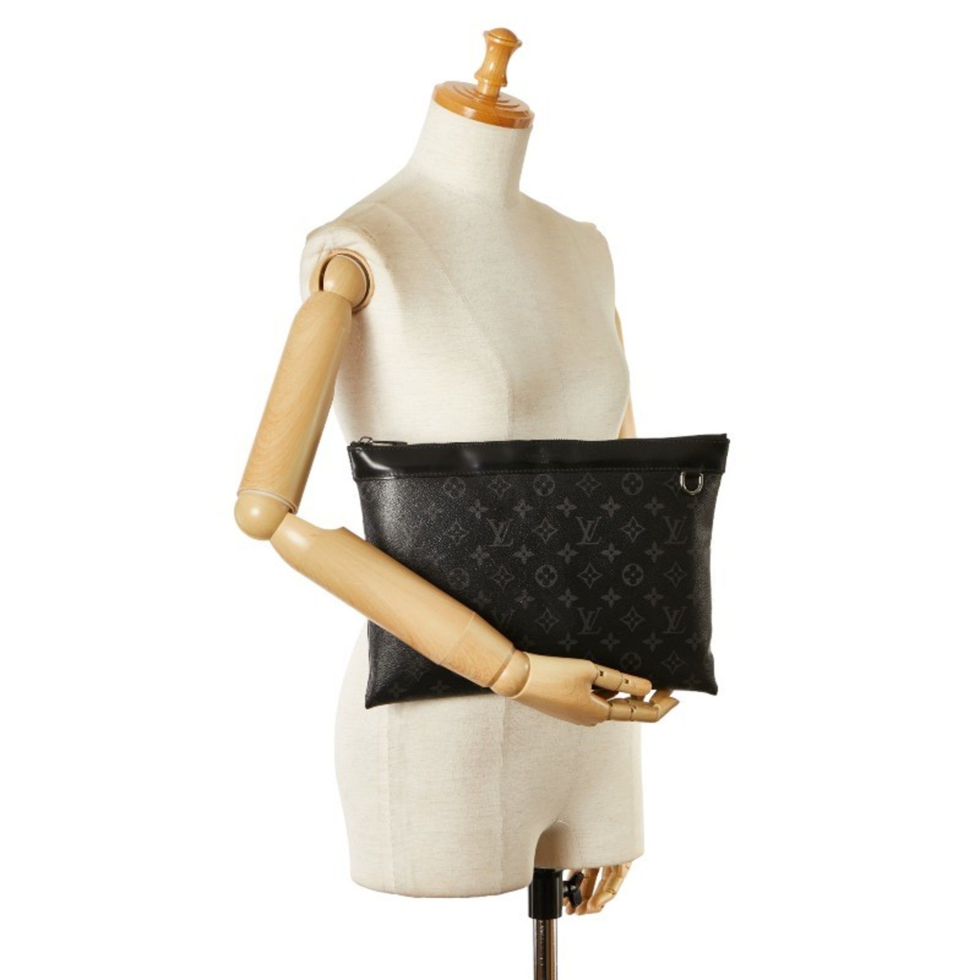 Monogram Eclipse Clutch Bag Pouch (Pre-Owned) - Louis Vuitton - Modalova