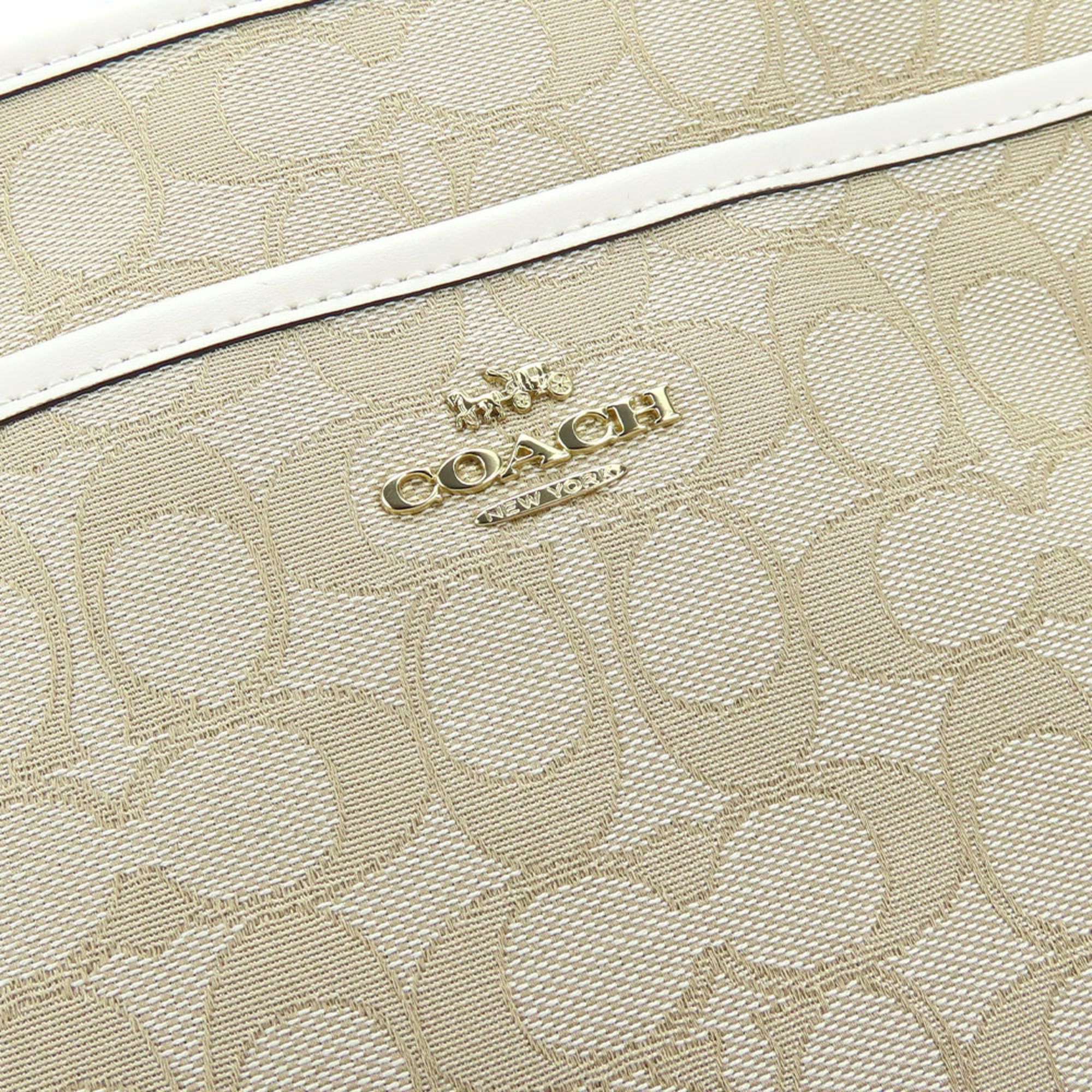 Canvas Leather Shoulder Bag (Pre-Owned) - Coach - Modalova