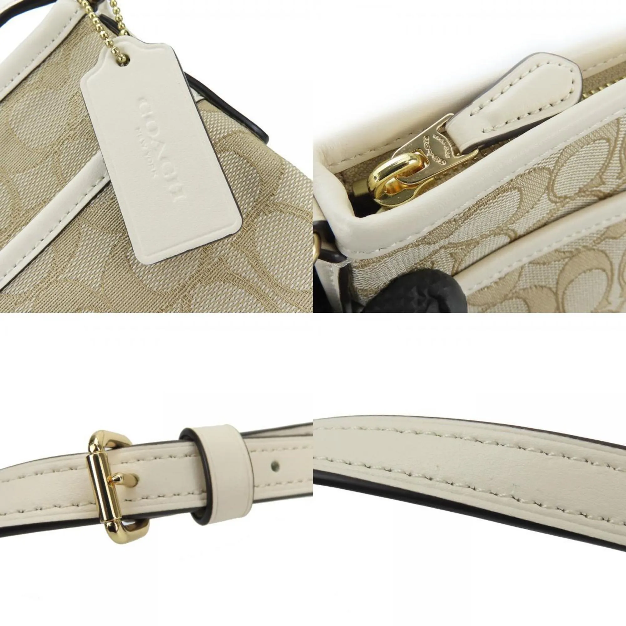 Canvas Leather Shoulder Bag (Pre-Owned) - Coach - Modalova