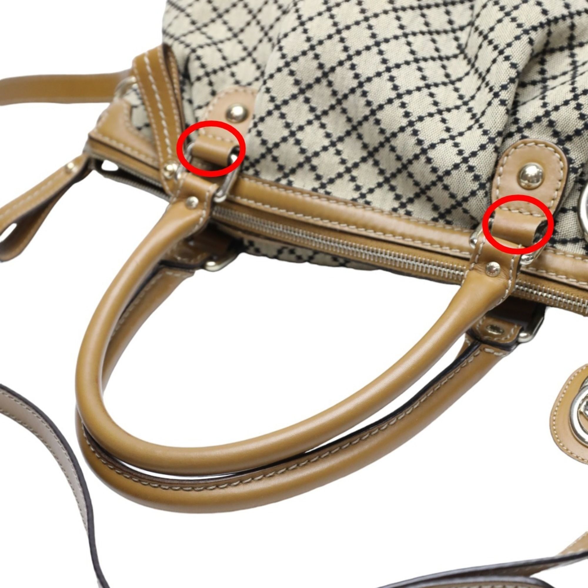 Canvas Shoulder Bag Tote Bag (Pre-Owned) - Gucci - Modalova