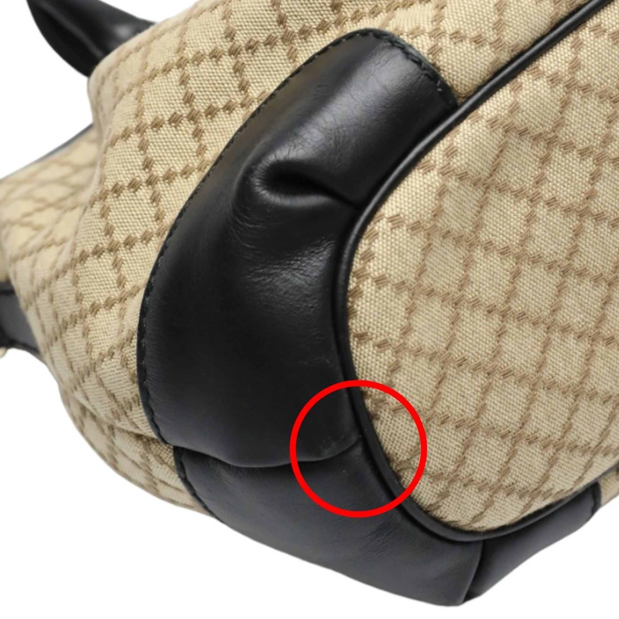 Canvas Shoulder Bag (Pre-Owned) - Gucci - Modalova