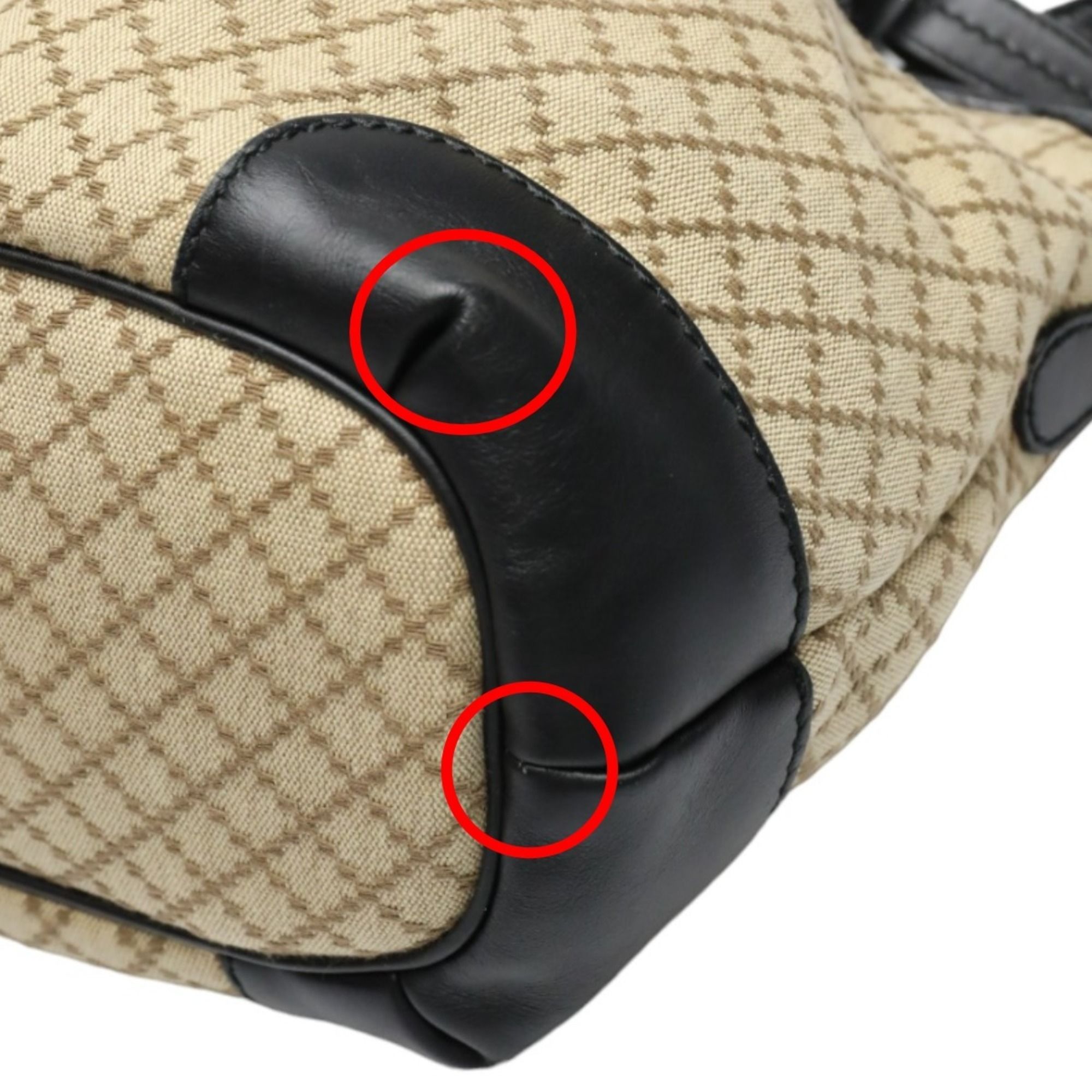 Canvas Shoulder Bag (Pre-Owned) - Gucci - Modalova