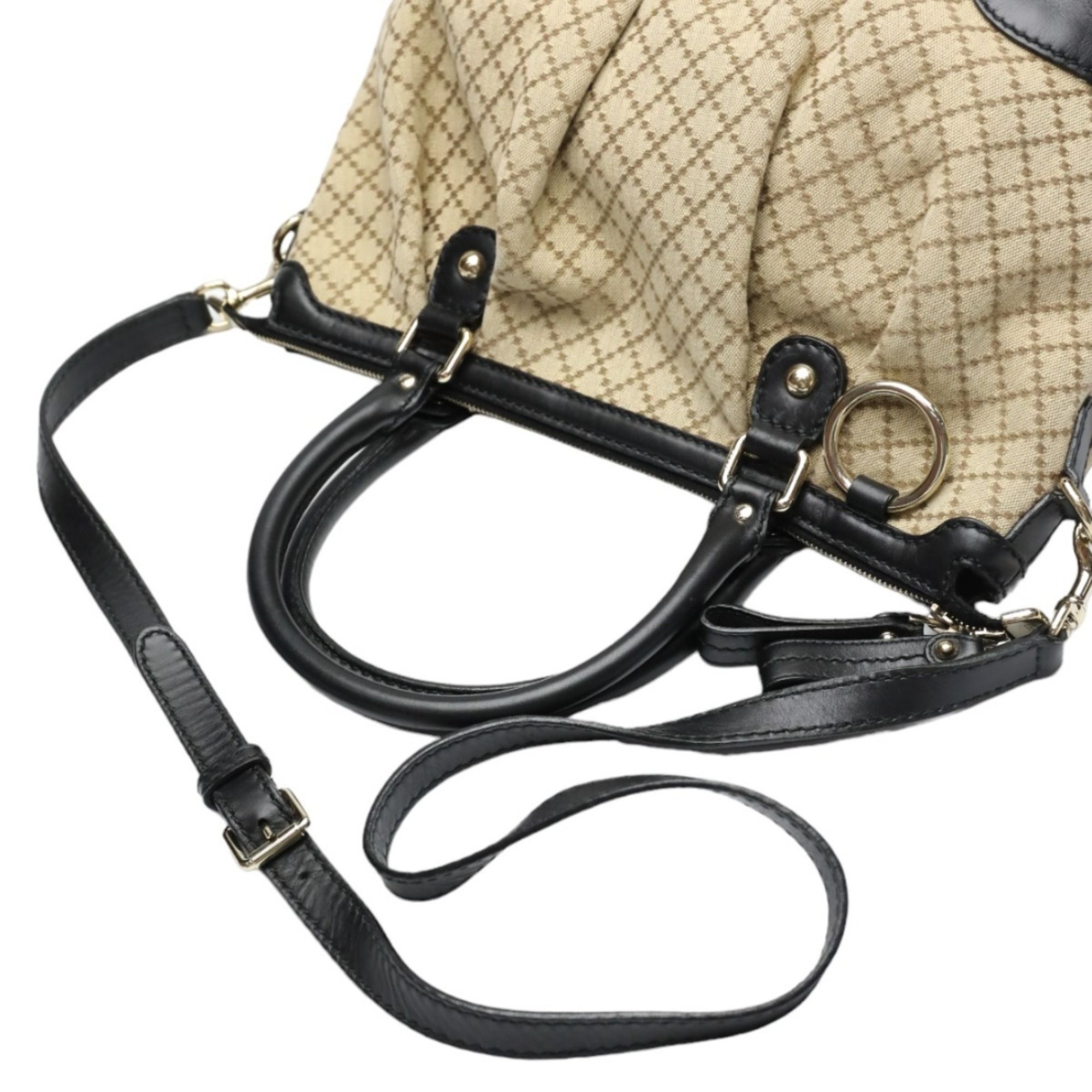 Canvas Shoulder Bag (Pre-Owned) - Gucci - Modalova