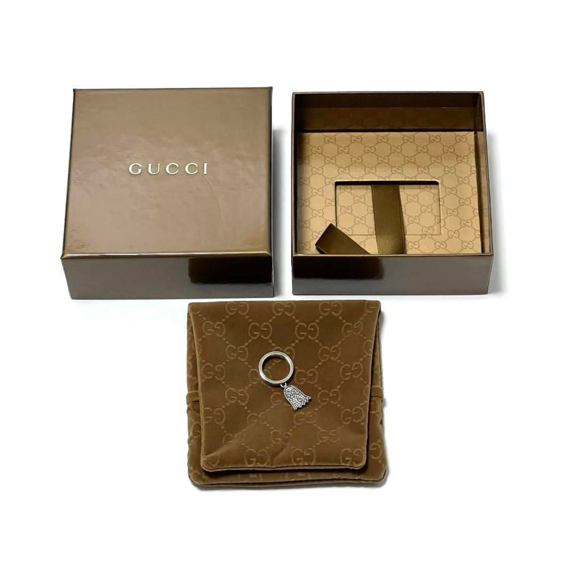 Silver 925 Band Ring (Pre-Owned) - Gucci - Modalova