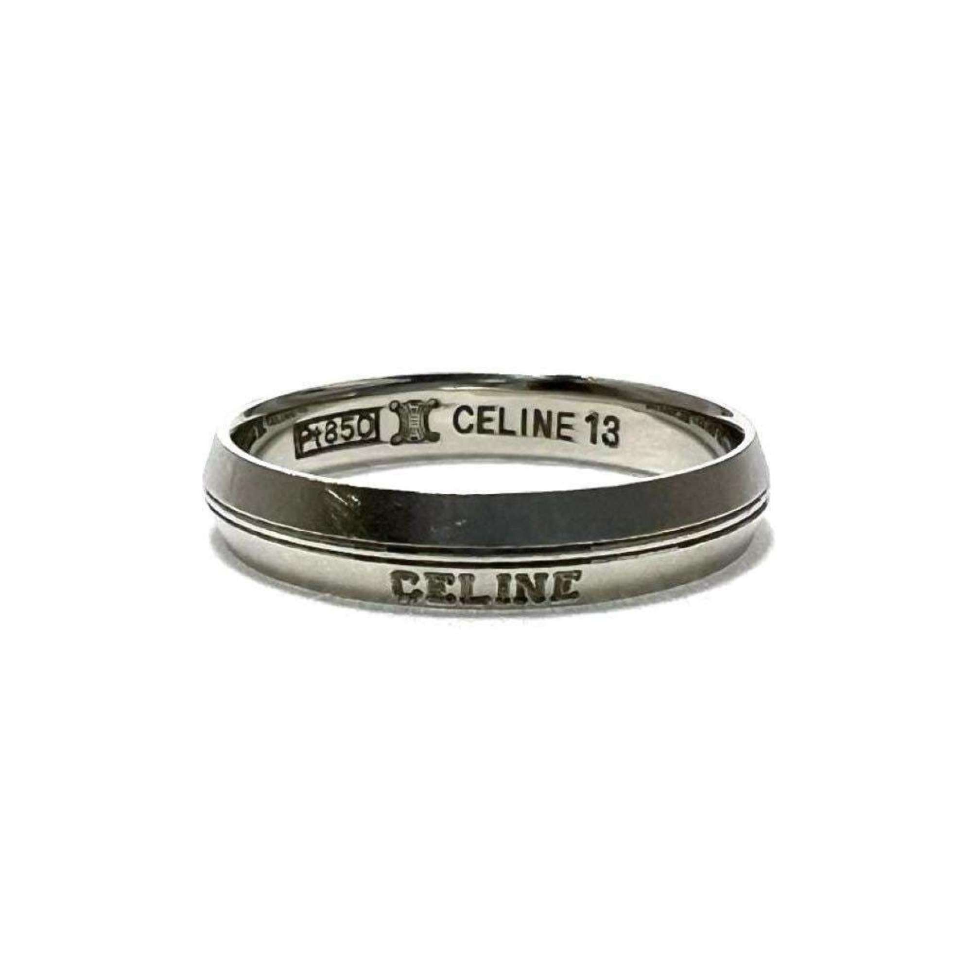 Platinum 850 Band Ring (Pre-Owned) - Celine - Modalova