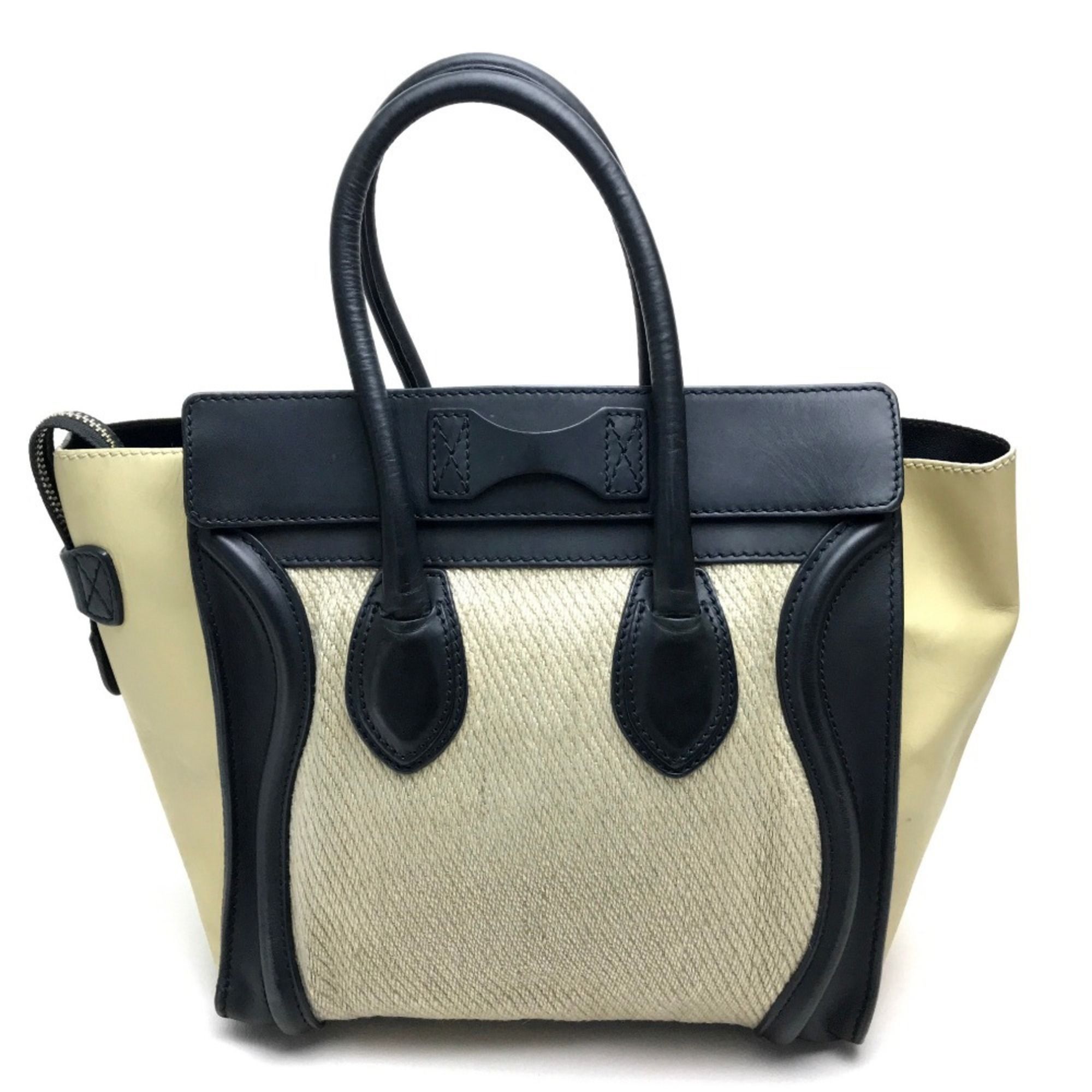 Leather Hemp Tote Bag (Pre-Owned) - Celine - Modalova