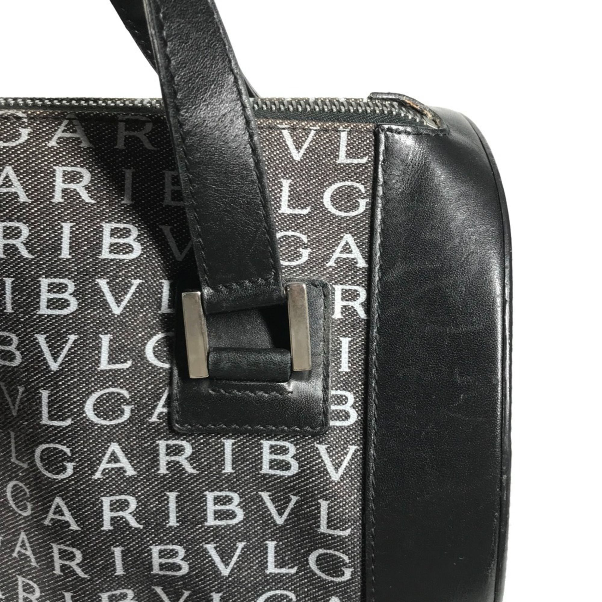 Canvas Leather Handbag (Pre-Owned) - Bvlgari - Modalova