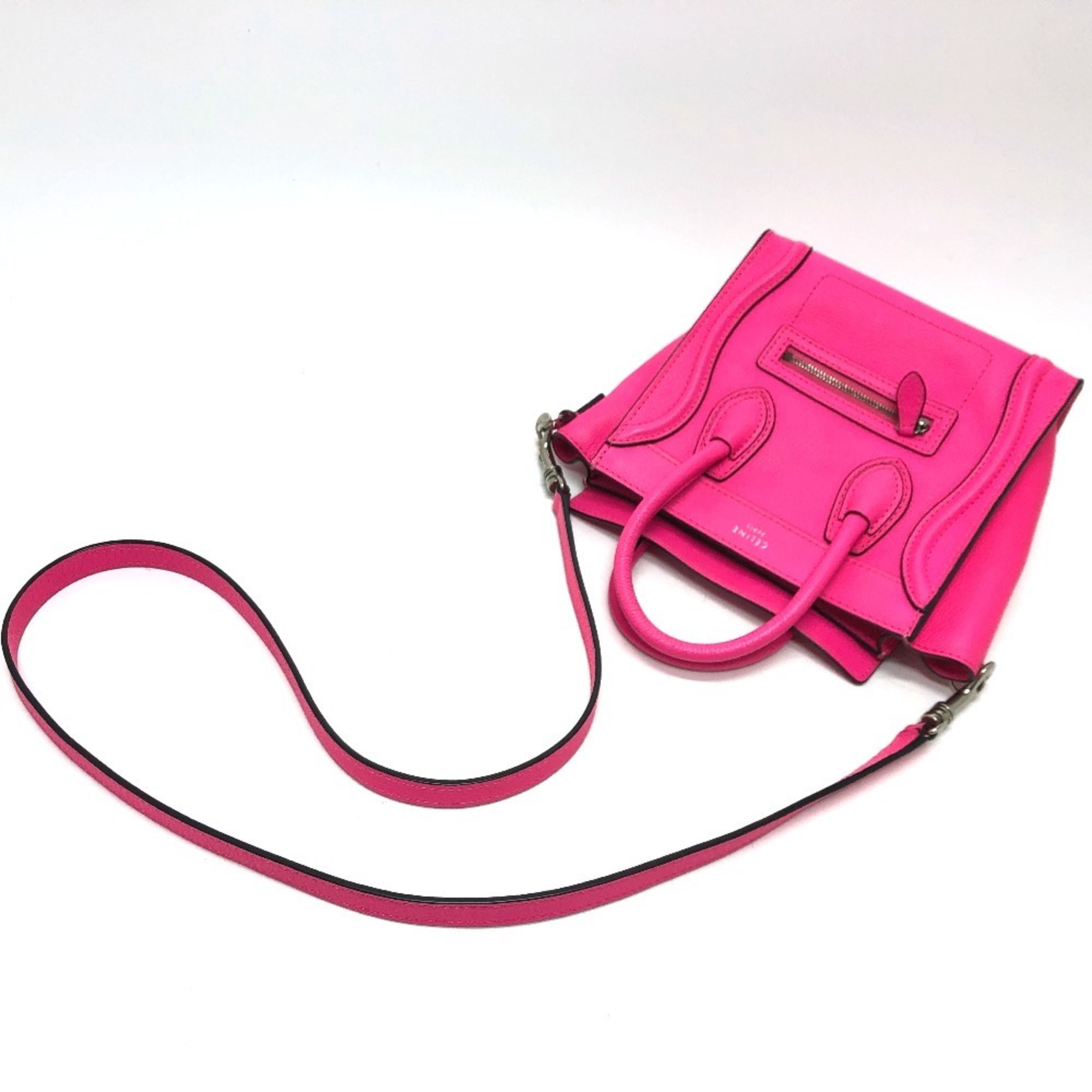 Leather Handbag (Pre-Owned) - Celine - Modalova