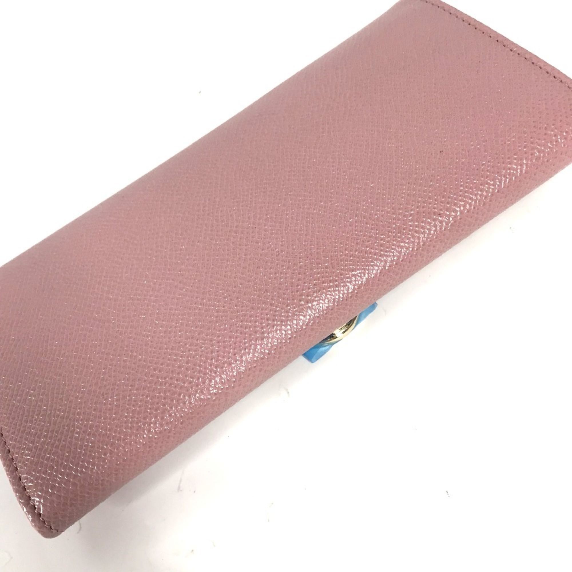 Leather Long Wallet (Bi-Fold) (Pre-Owned) - Bvlgari - Modalova