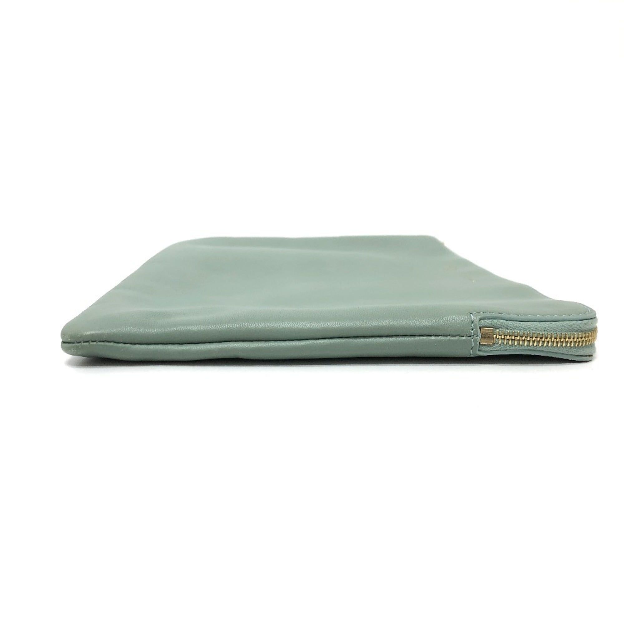 Leather Clutch Bag Pouch (Pre-Owned) - Celine - Modalova