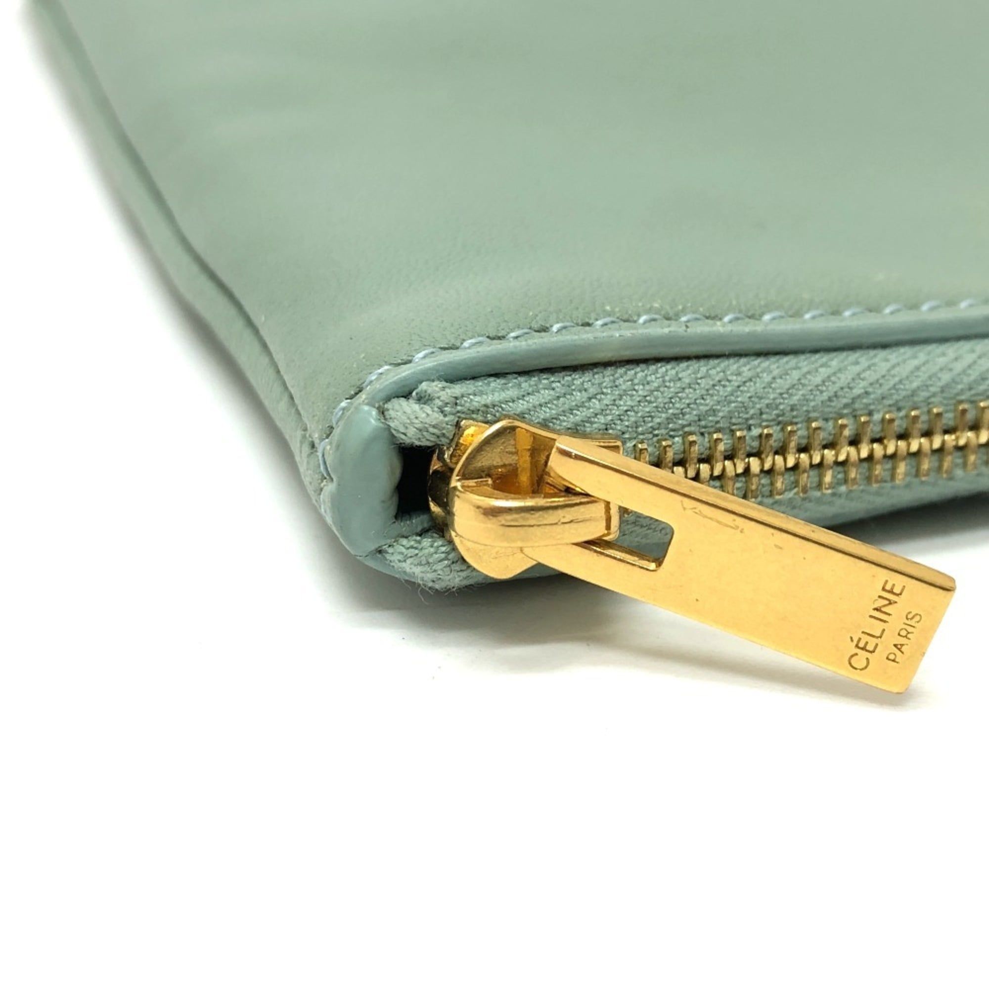 Leather Clutch Bag Pouch (Pre-Owned) - Celine - Modalova