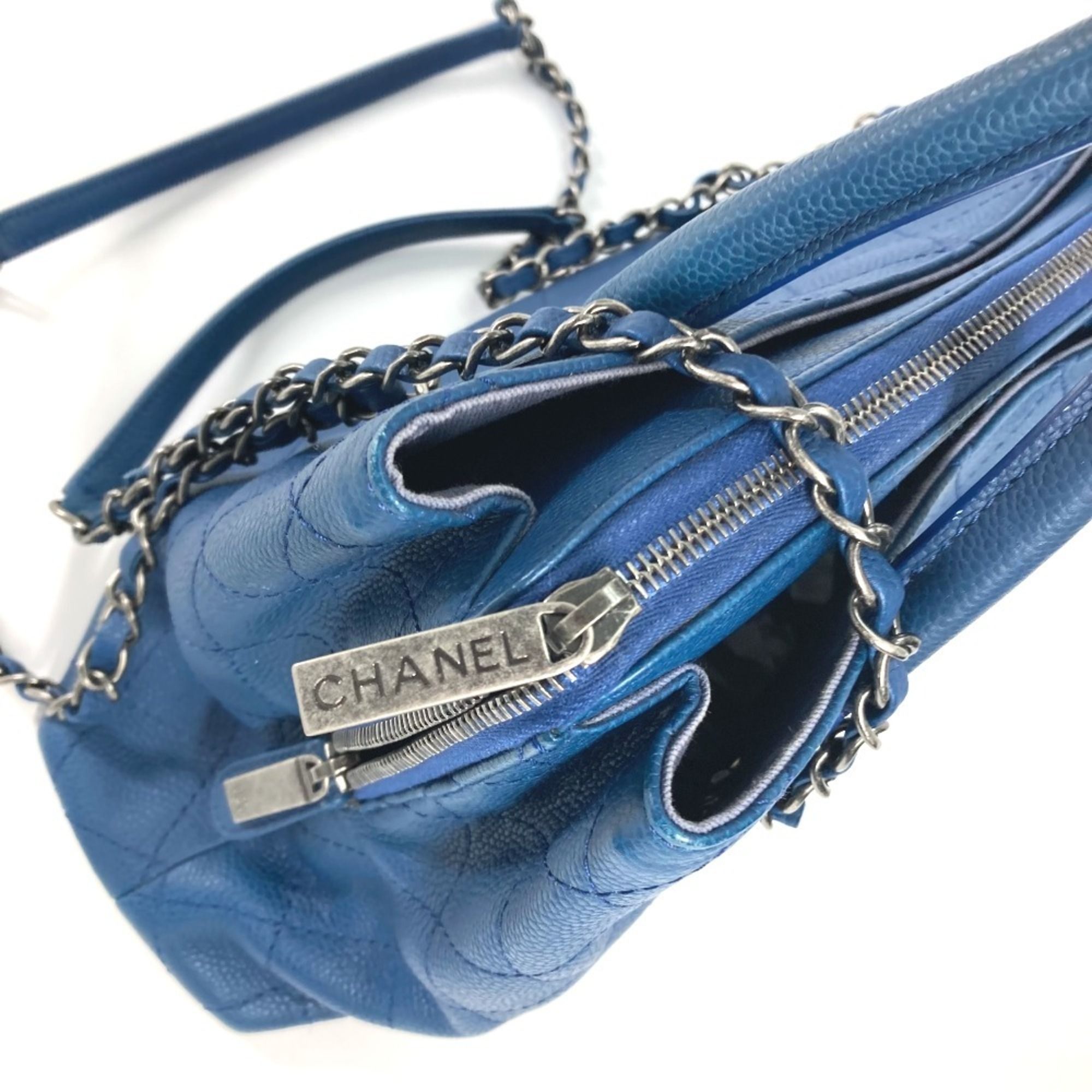 Caviar Leather Handbag Shoulder Bag Tote Bag (Pre-Owned) - Chanel - Modalova