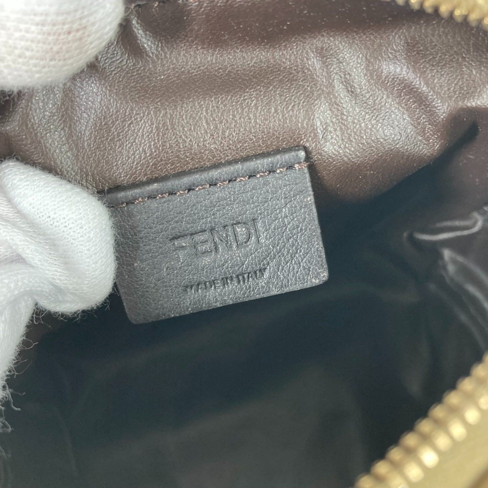 Fendi Beige Nylon Pouch (Pre-Owned) - Fendi - Modalova