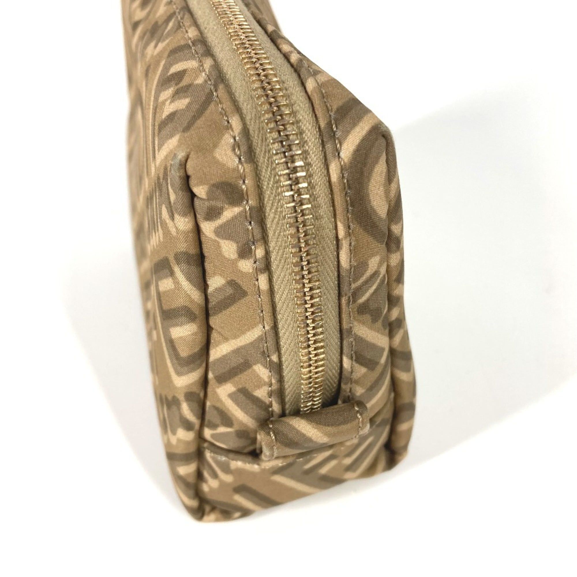Fendi Beige Nylon Pouch (Pre-Owned) - Fendi - Modalova