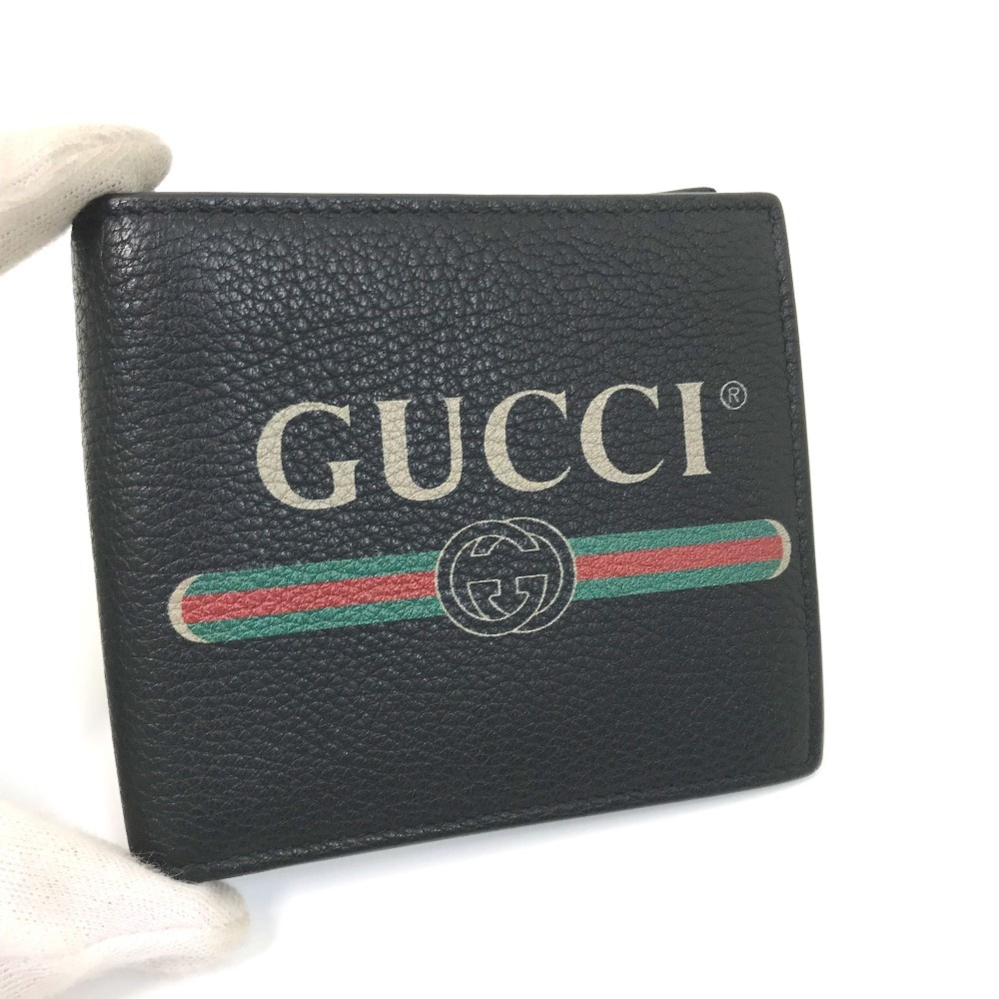 Leather Wallet (Bi-Fold) (Pre-Owned) - Gucci - Modalova