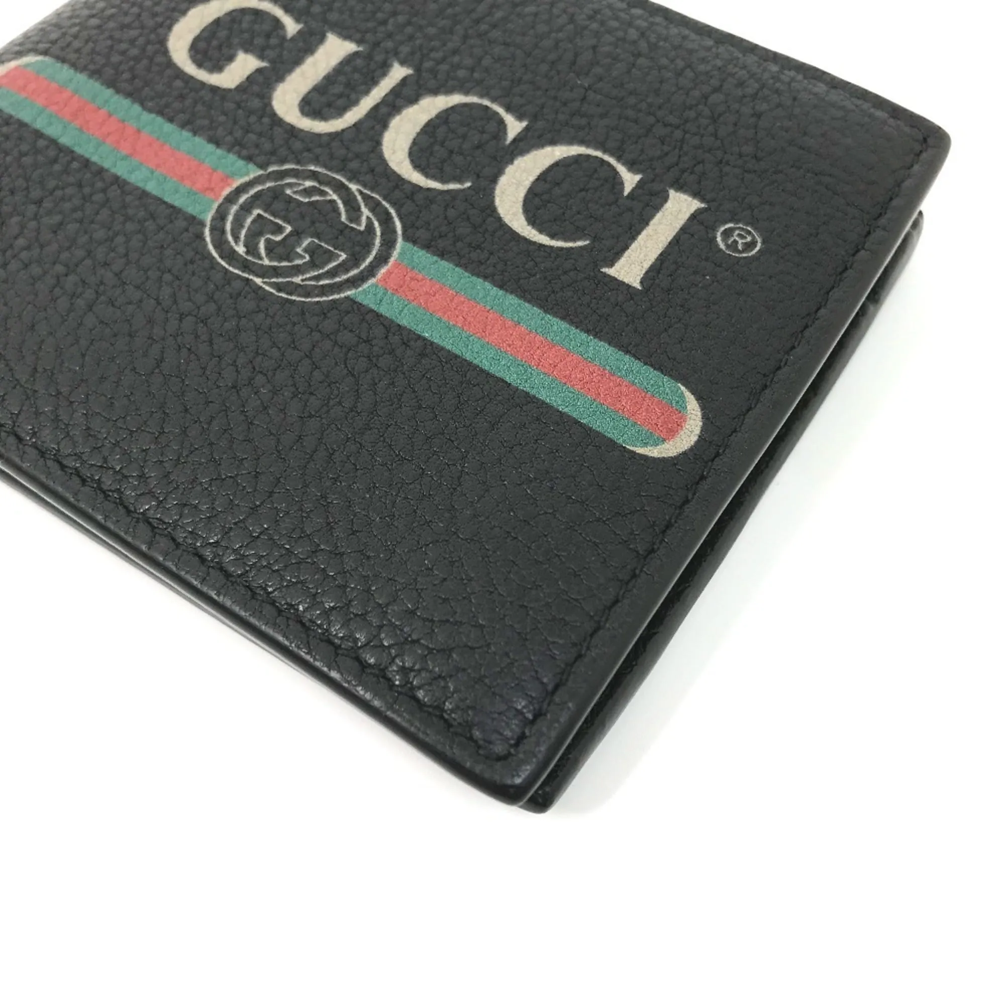 Leather Wallet (Bi-Fold) (Pre-Owned) - Gucci - Modalova