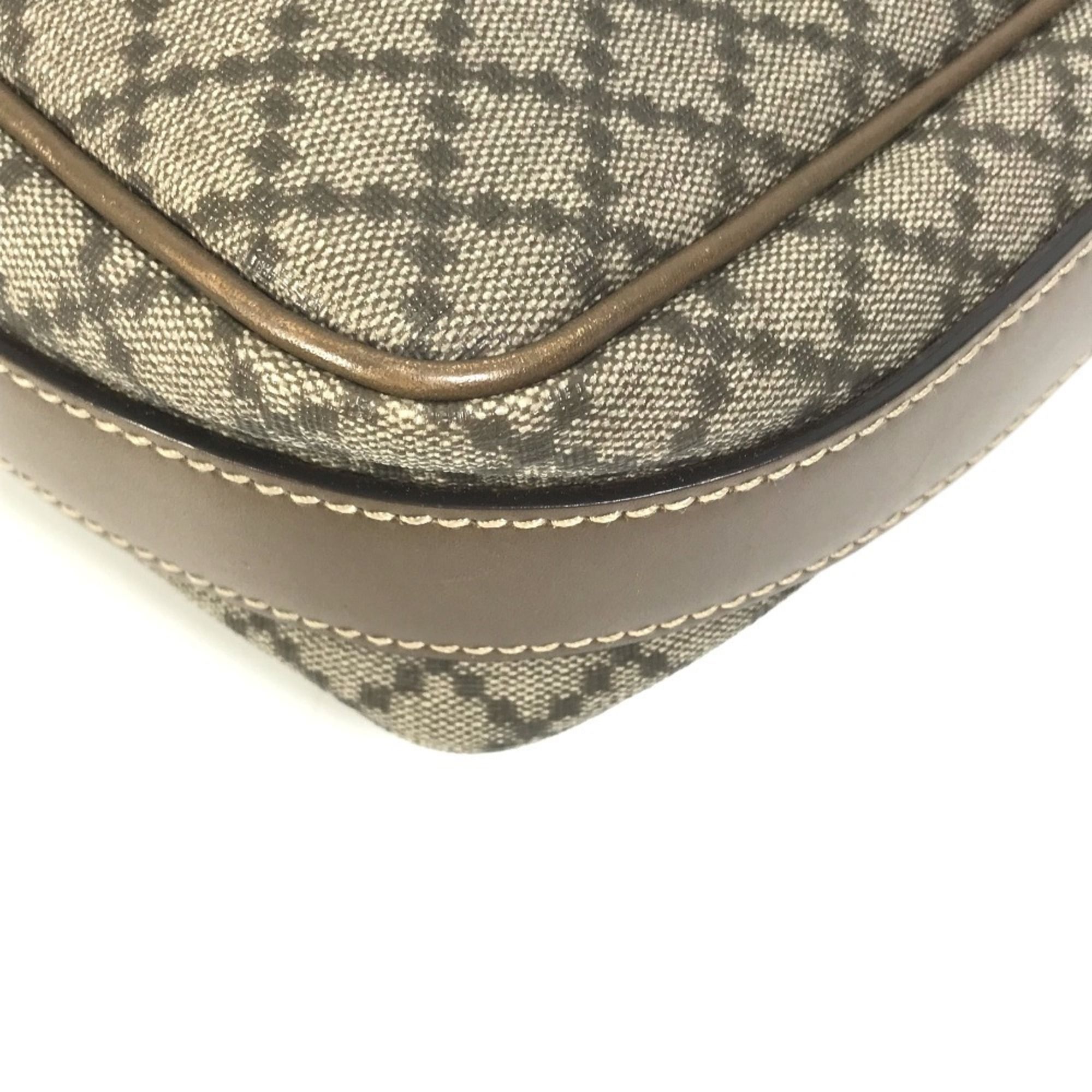Diamante Leather Shoulder Bag (Pre-Owned) - Gucci - Modalova