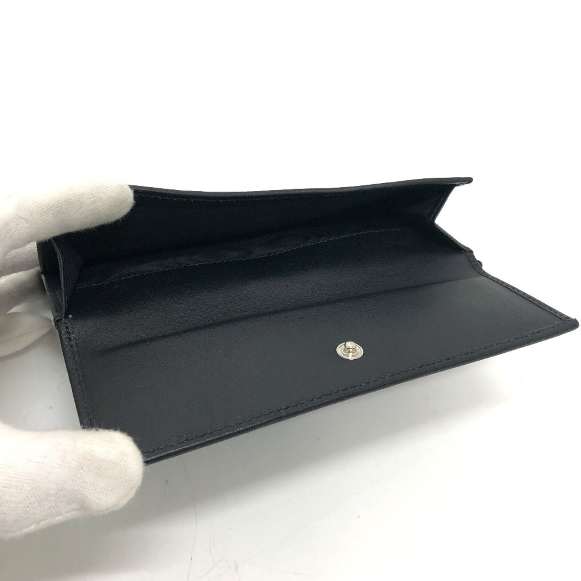 Leather Long Wallet (Bi-Fold) (Pre-Owned) - Gucci - Modalova