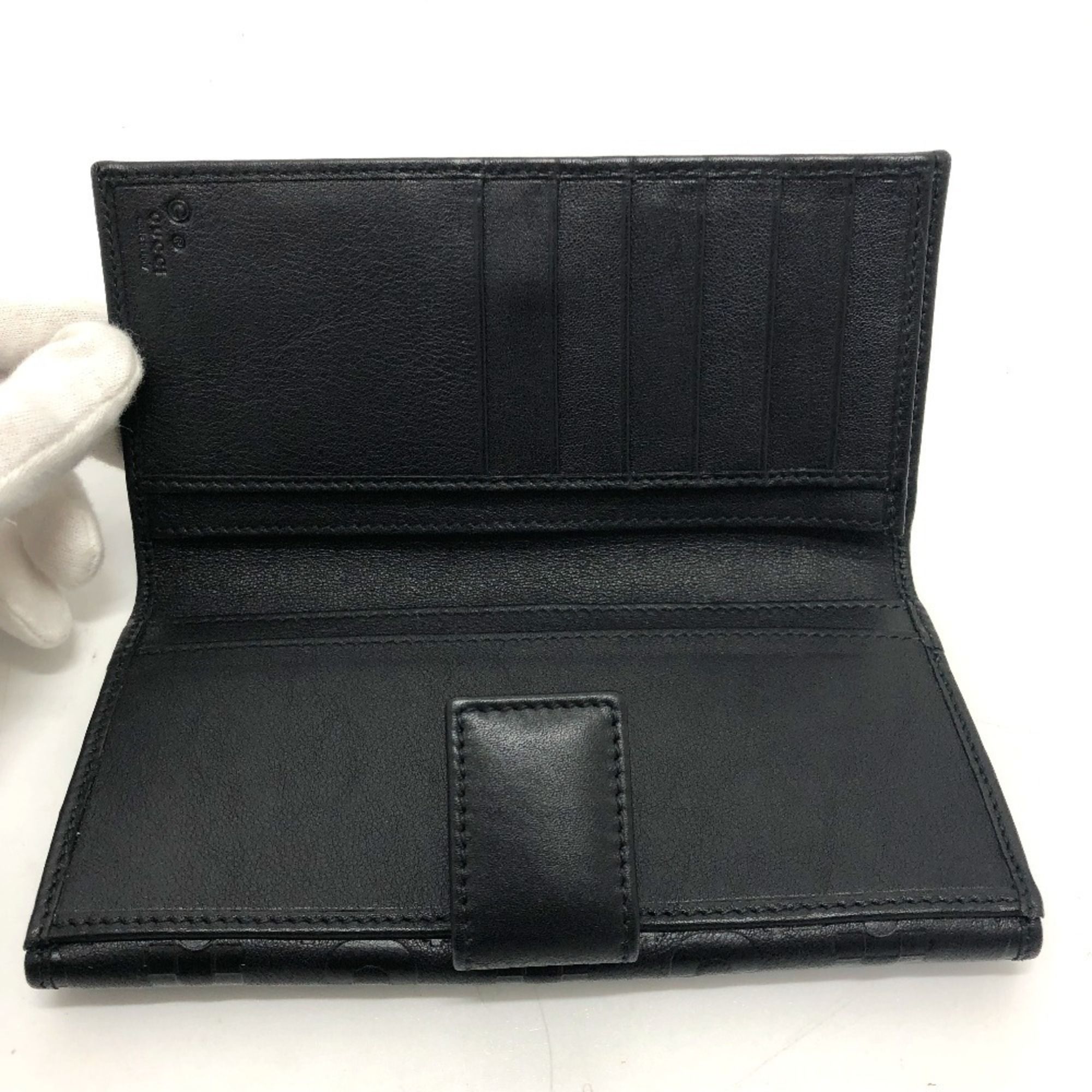 Leather Long Wallet (Bi-Fold) (Pre-Owned) - Gucci - Modalova