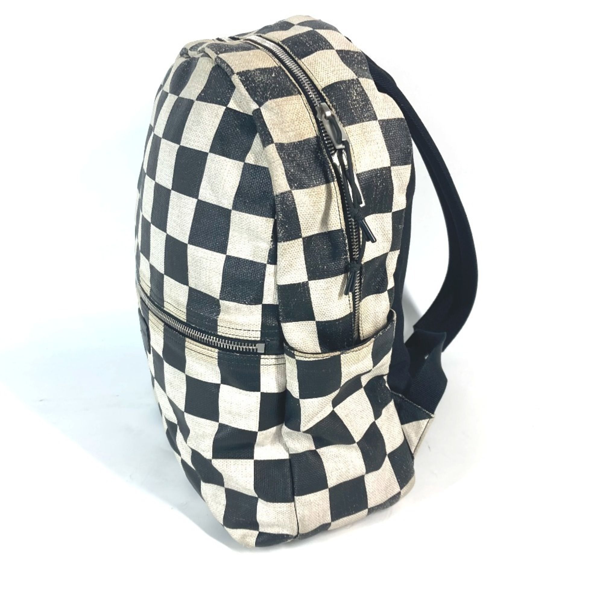 Coated Canvas Leather Backpack (Pre-Owned) - Saint Laurent - Modalova