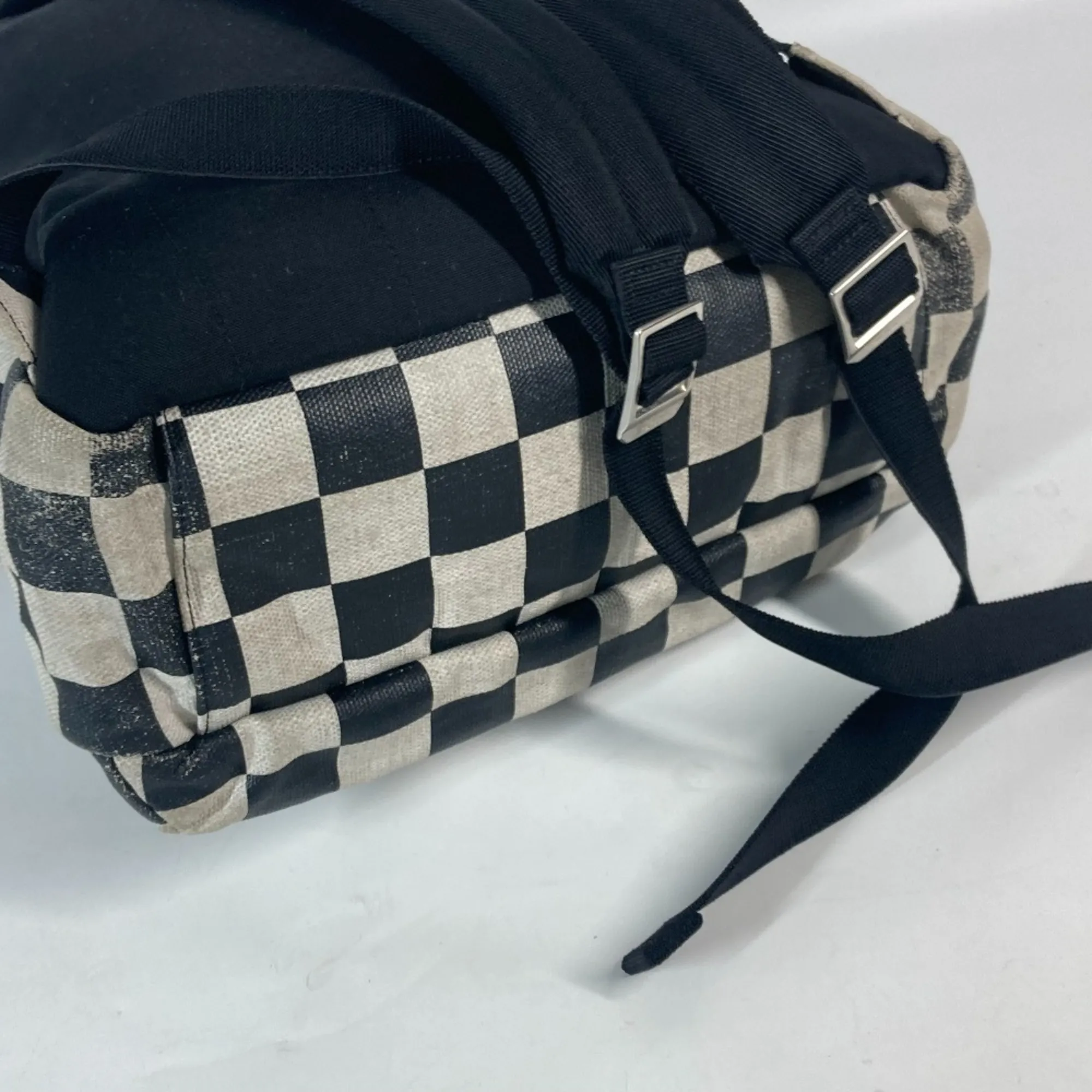 Coated Canvas Leather Backpack (Pre-Owned) - Saint Laurent - Modalova