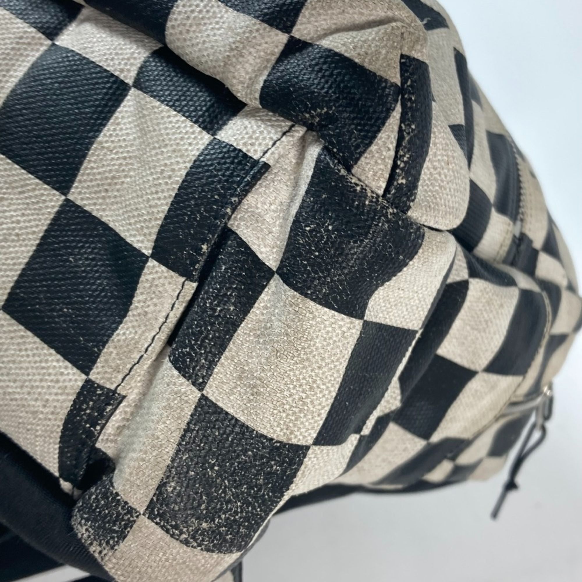 Coated Canvas Leather Backpack (Pre-Owned) - Saint Laurent - Modalova