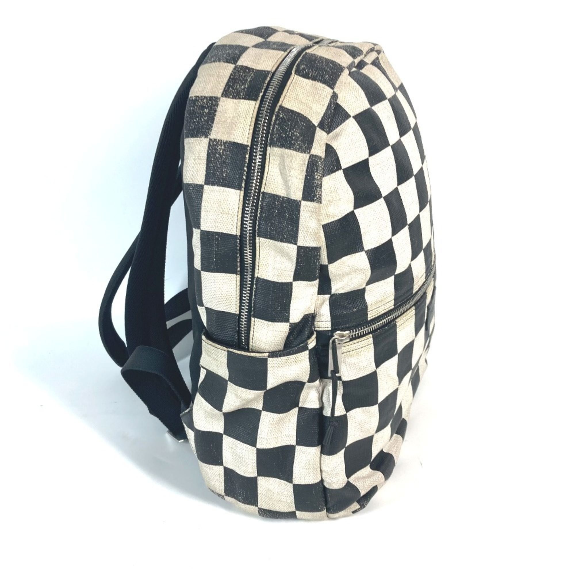 Coated Canvas Leather Backpack (Pre-Owned) - Saint Laurent - Modalova