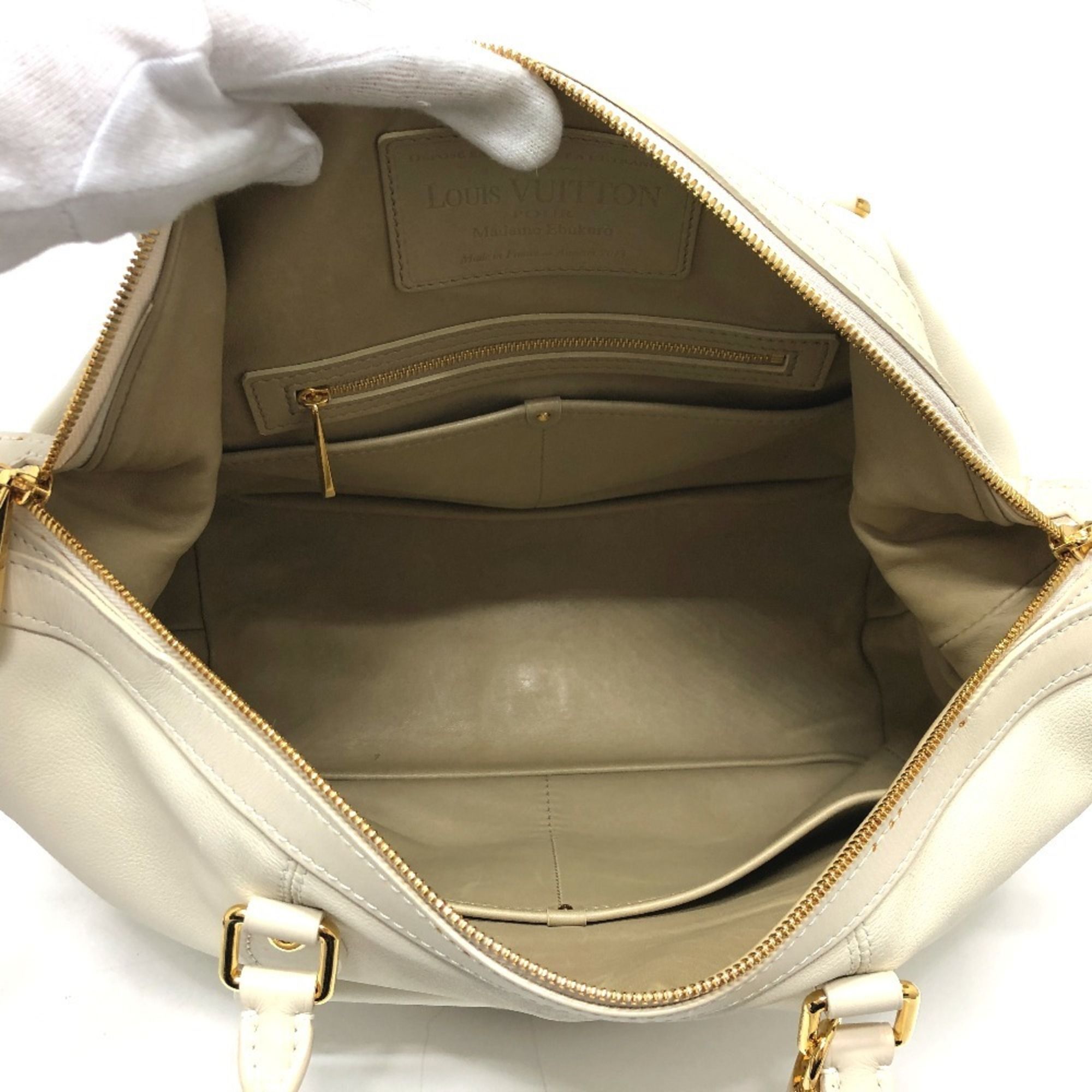 Leather Boston Bag (Pre-Owned) - Louis Vuitton - Modalova