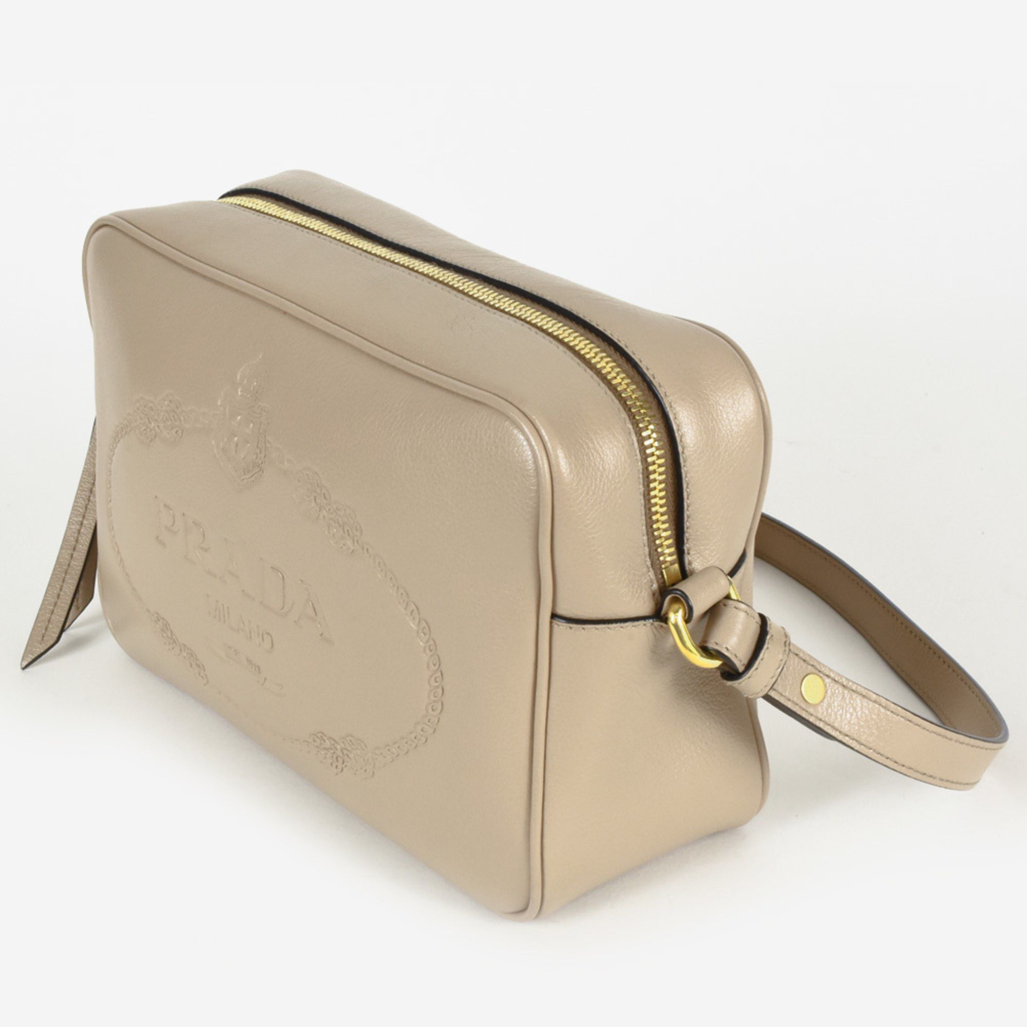Leather Shoulder Bag (Pre-Owned) - Prada - Modalova