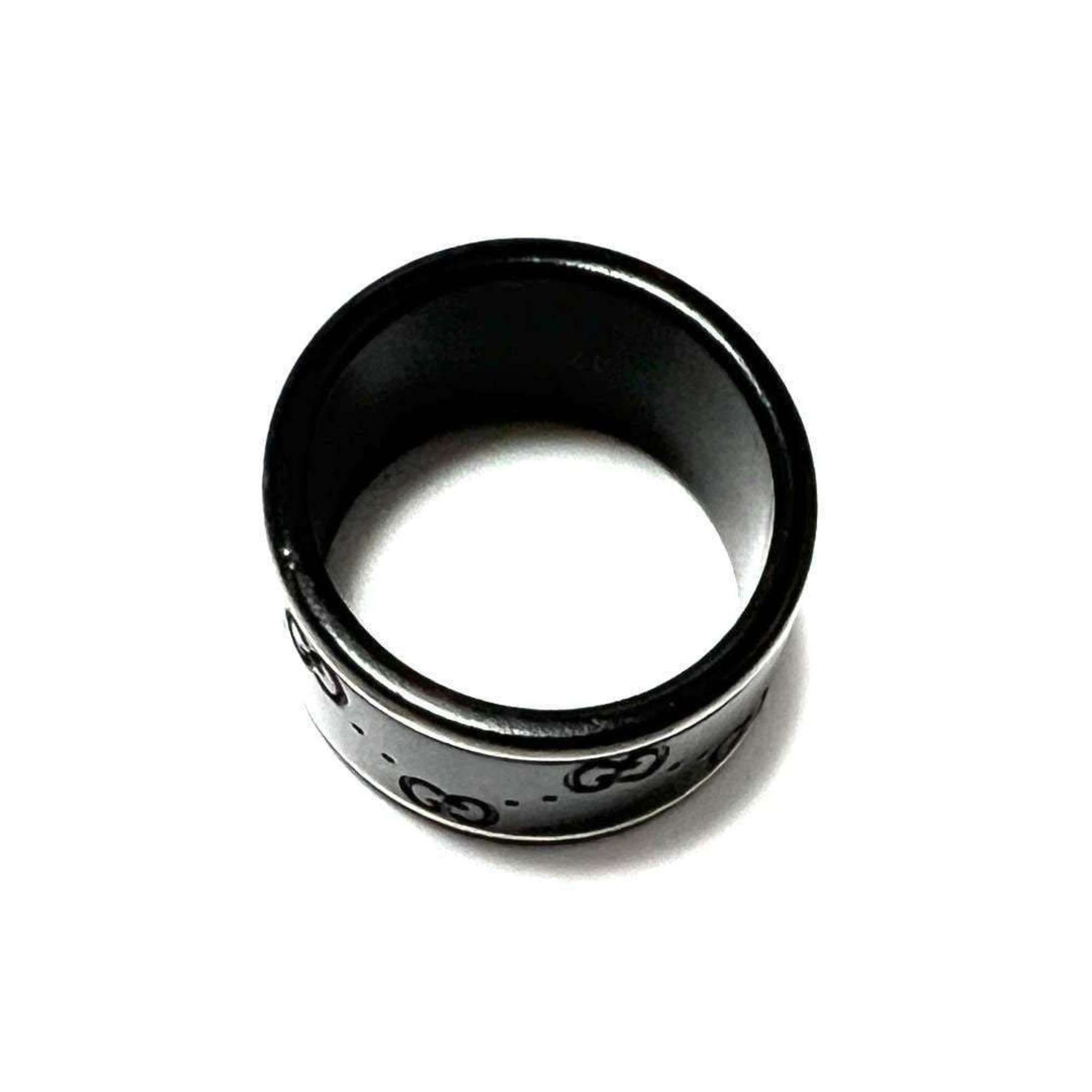 White Gold (18K) Ceramic Band Ring (Pre-Owned) - Gucci - Modalova