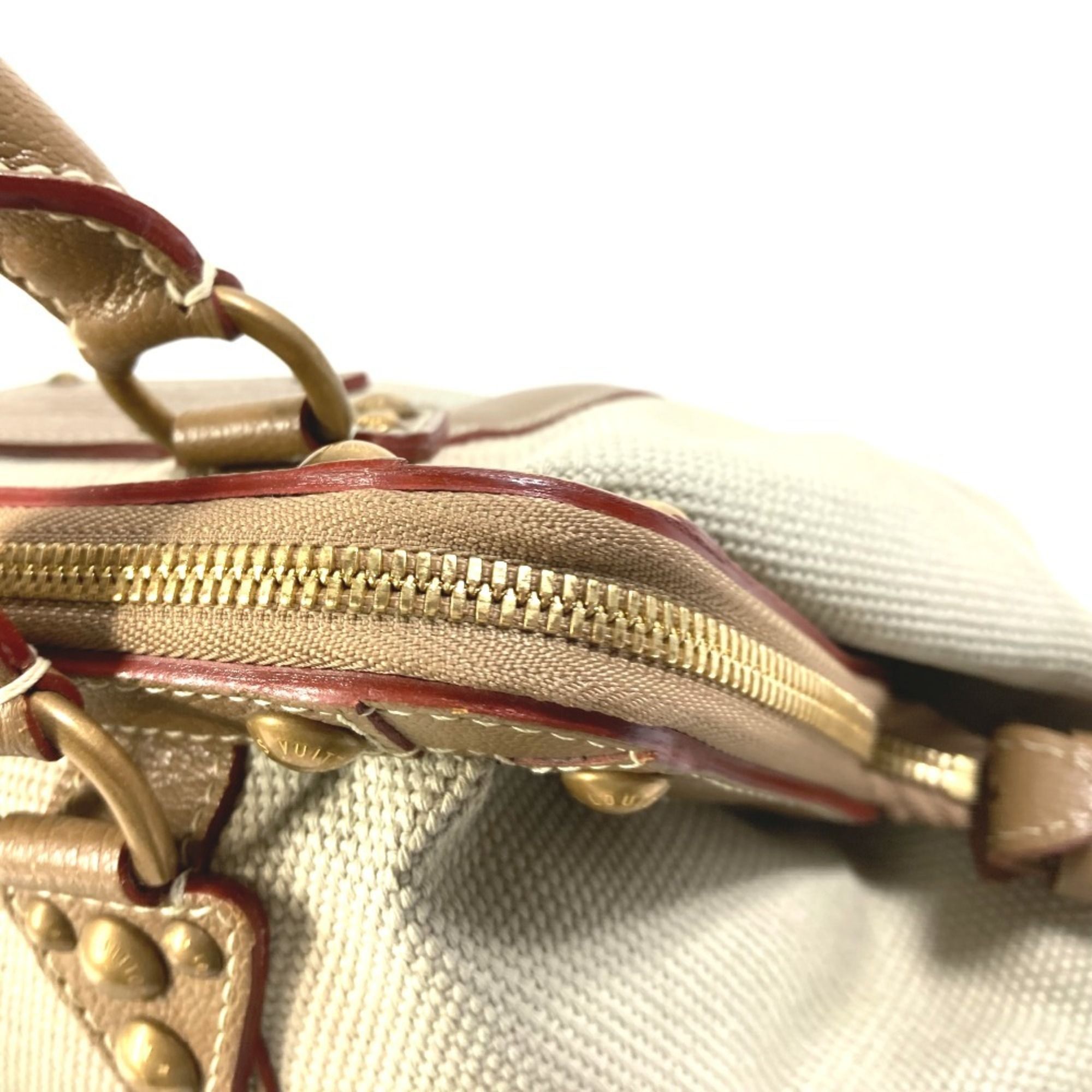 Canvas Leather Handbag Shoulder Bag (Pre-Owned) - Louis Vuitton - Modalova
