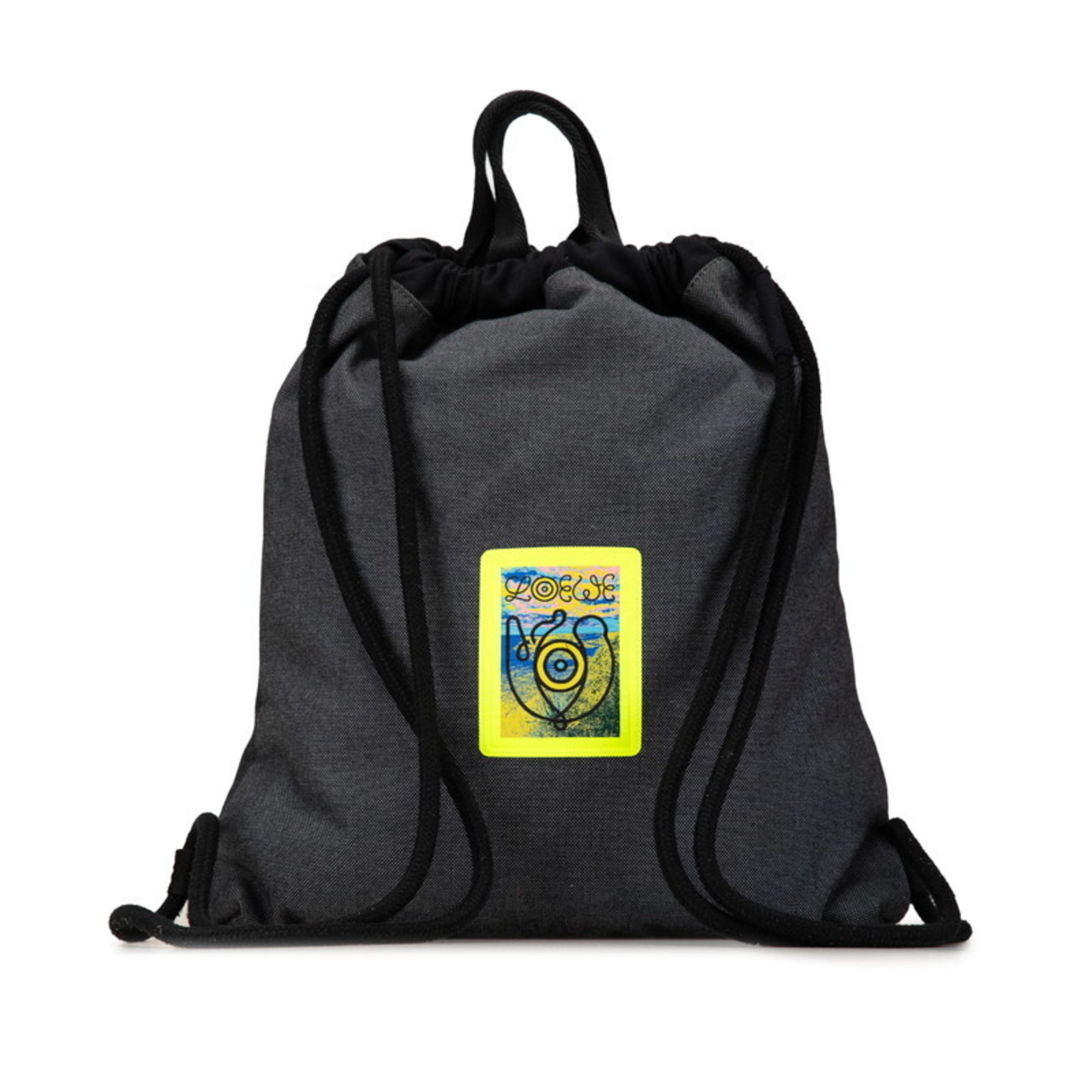 Denim Cotton Backpack (Pre-Owned) - Loewe - Modalova