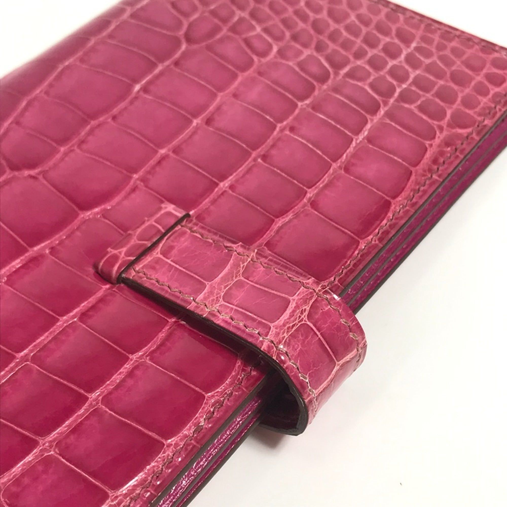 Leather Long Wallet (Bi-Fold) (Pre-Owned) - Hermes - Modalova