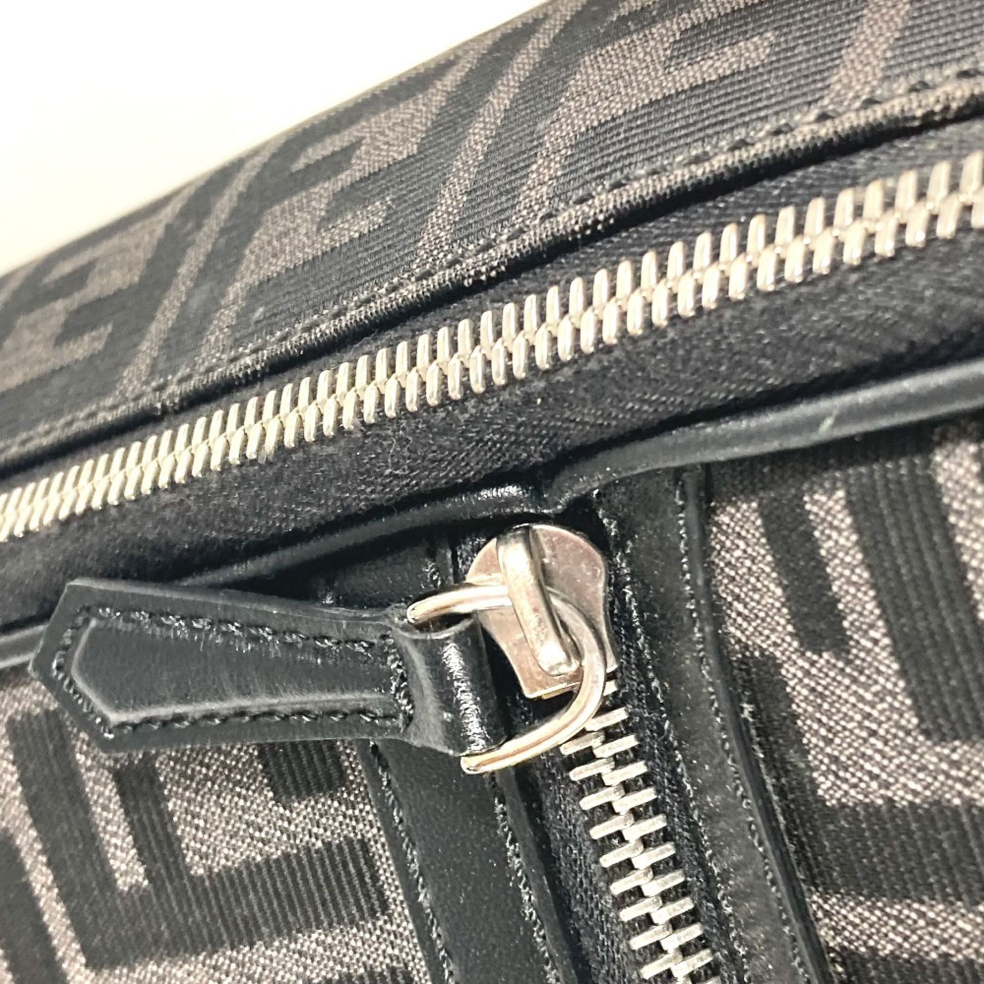 Canvas Leather Backpack (Pre-Owned) - Fendi - Modalova
