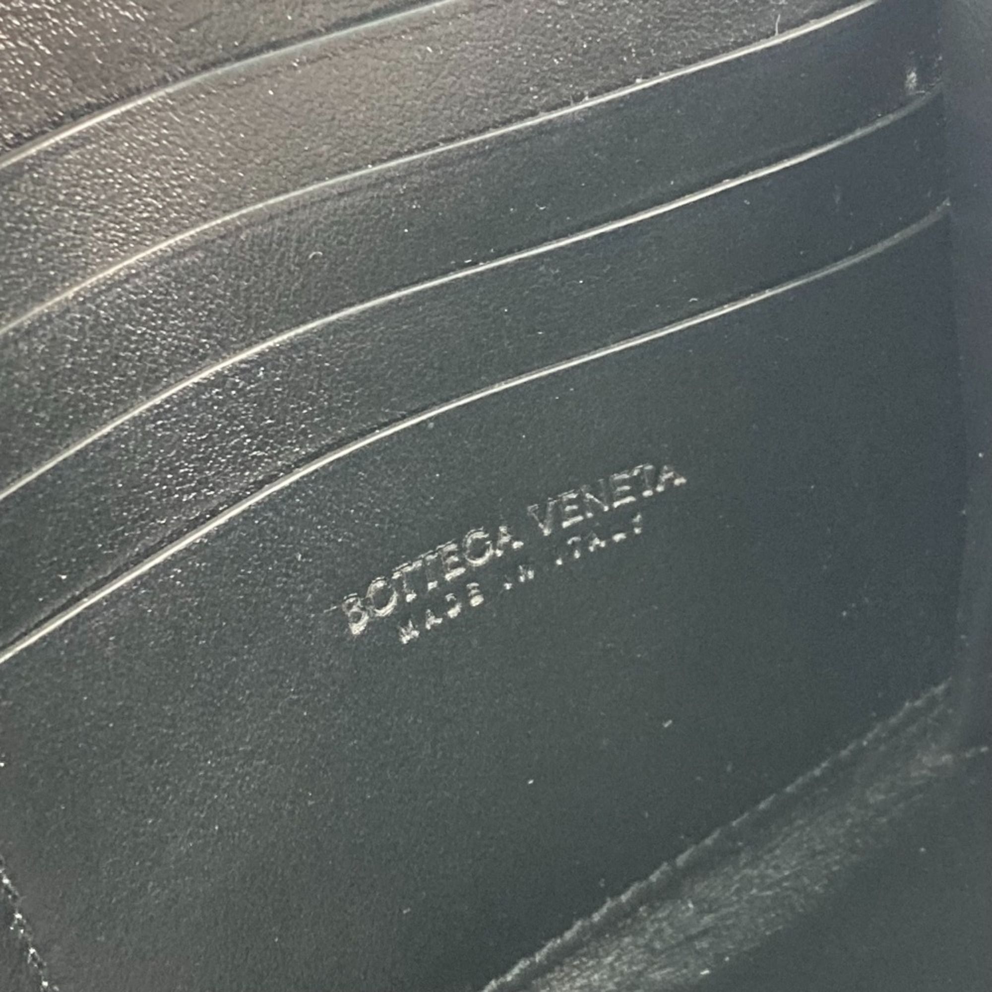 Leather Long Wallet (Bi-Fold) (Pre-Owned) - Bottega Veneta - Modalova