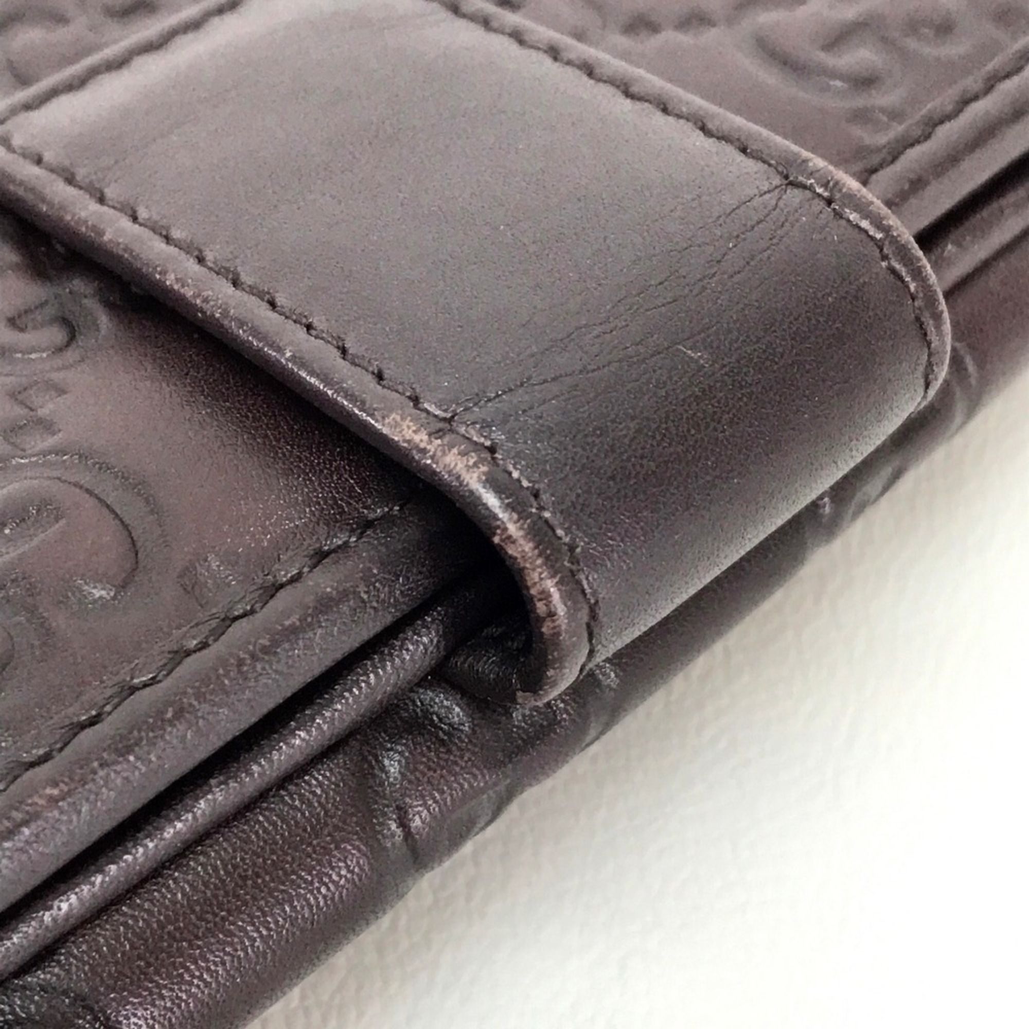 Leather Wallet (Tri-Fold) (Pre-Owned) - Gucci - Modalova