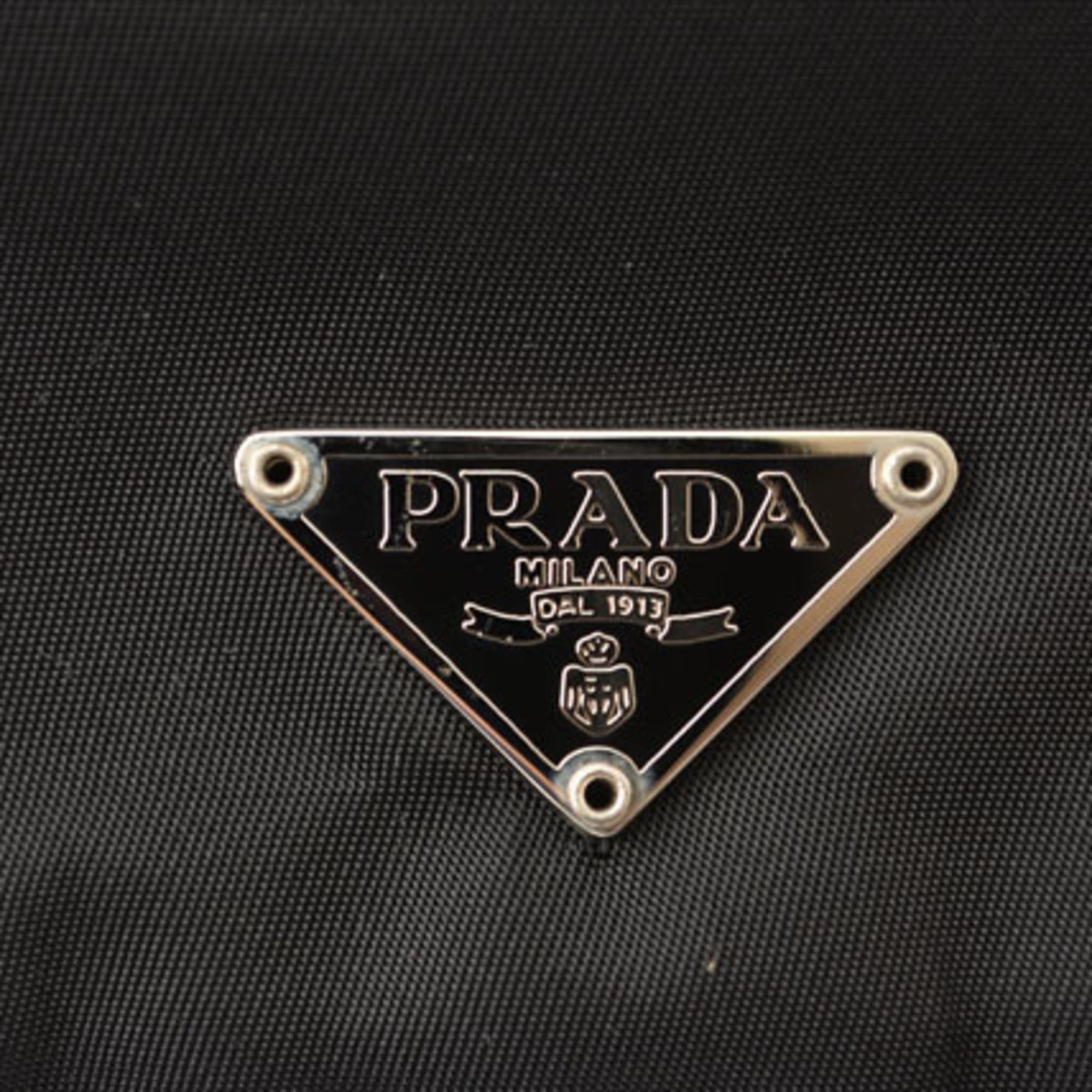 Prada Black Nylon Pouch (Pre-Owned) - Prada - Modalova